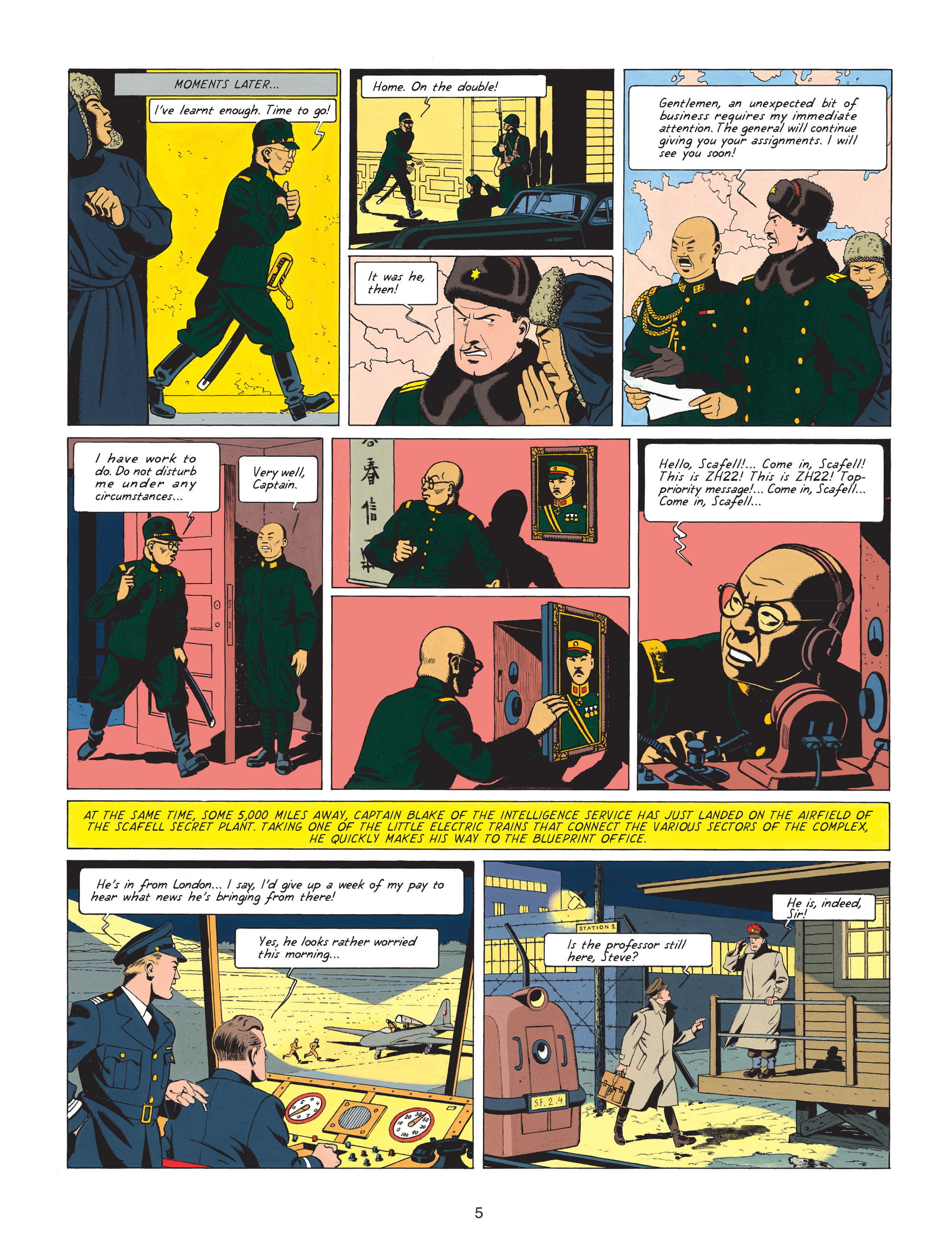 Blake & Mortimer (2007-): Chapter 15 - Page 5