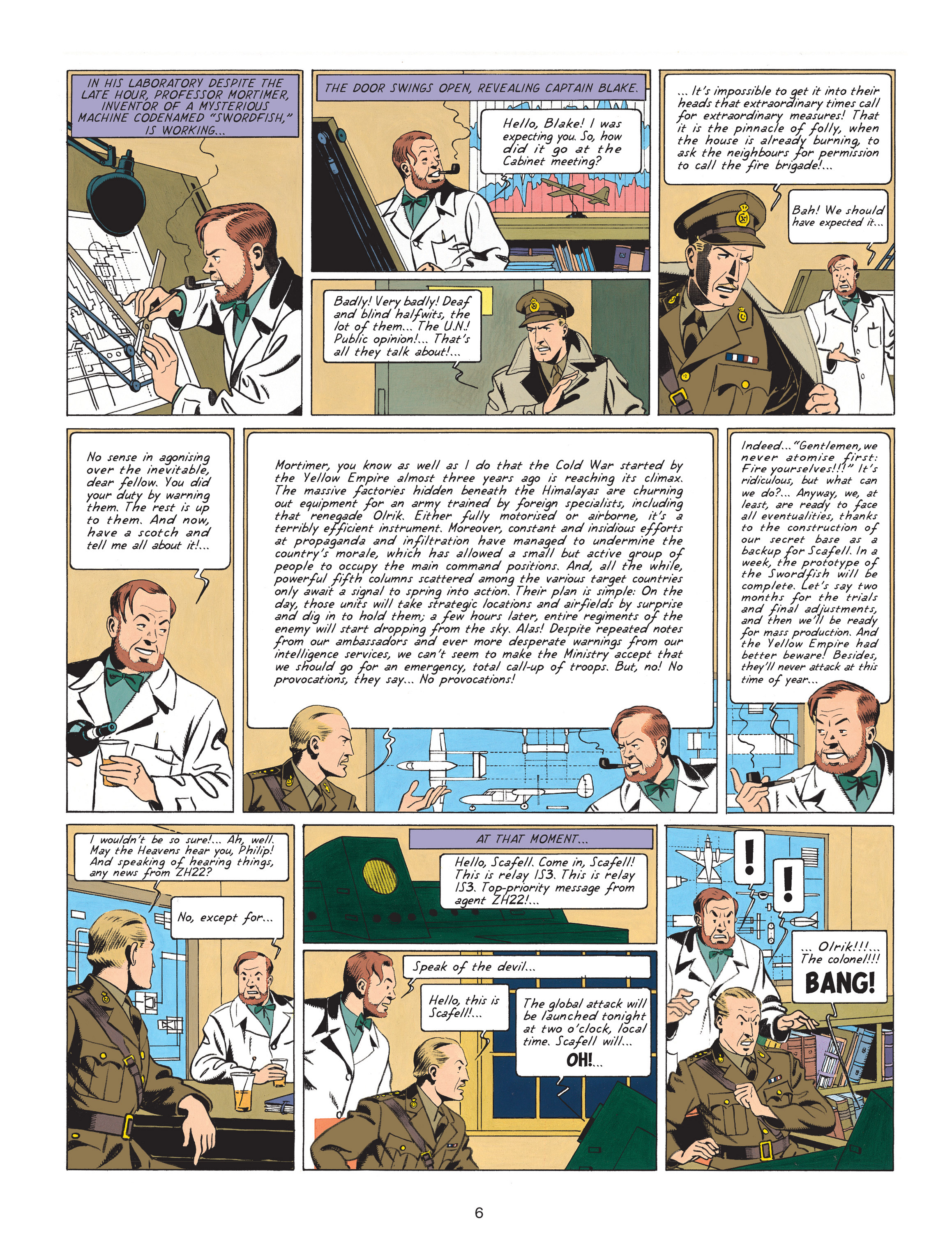 Blake & Mortimer (2007-): Chapter 15 - Page 6