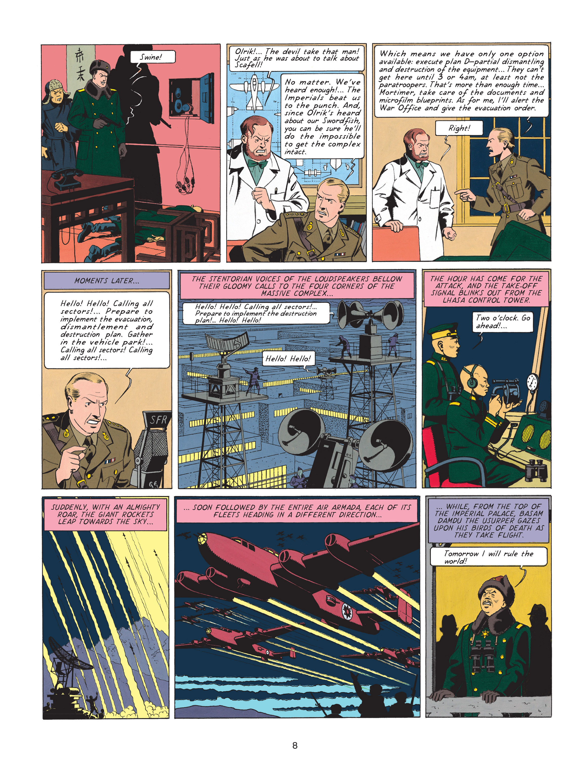 Blake & Mortimer (2007-): Chapter 15 - Page 8