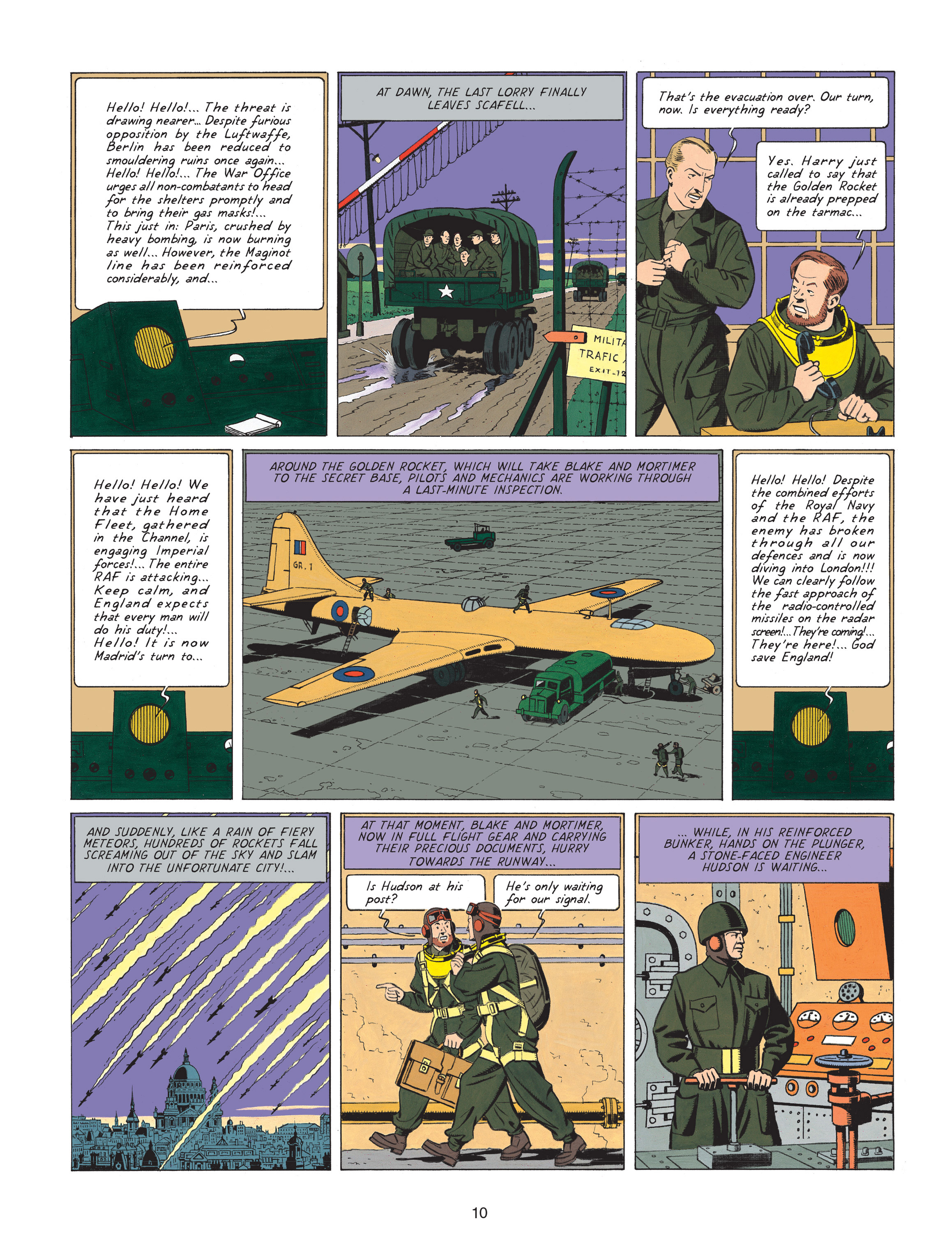 Blake & Mortimer (2007-): Chapter 15 - Page 10