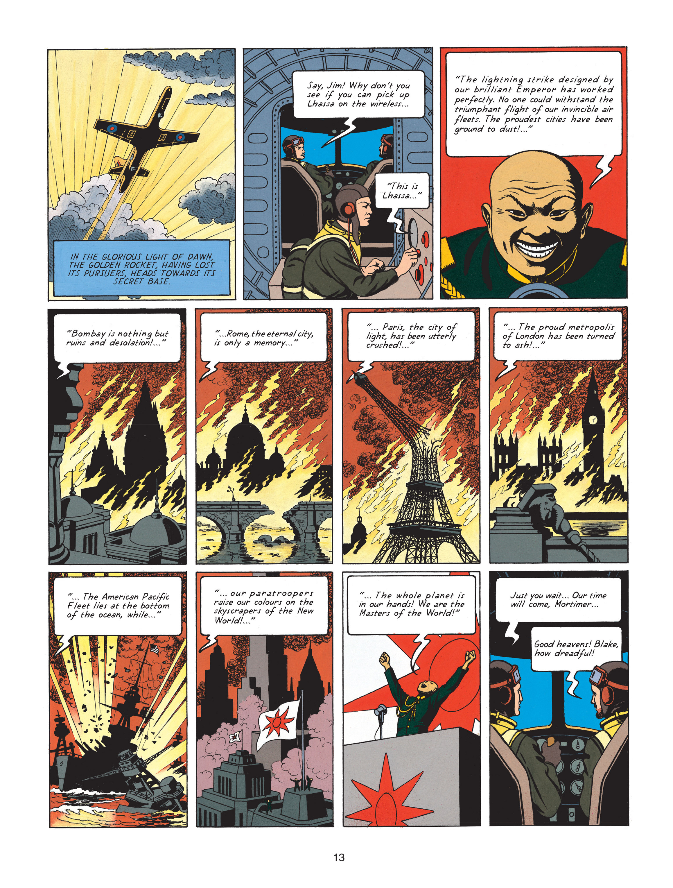 Blake & Mortimer (2007-): Chapter 15 - Page 13
