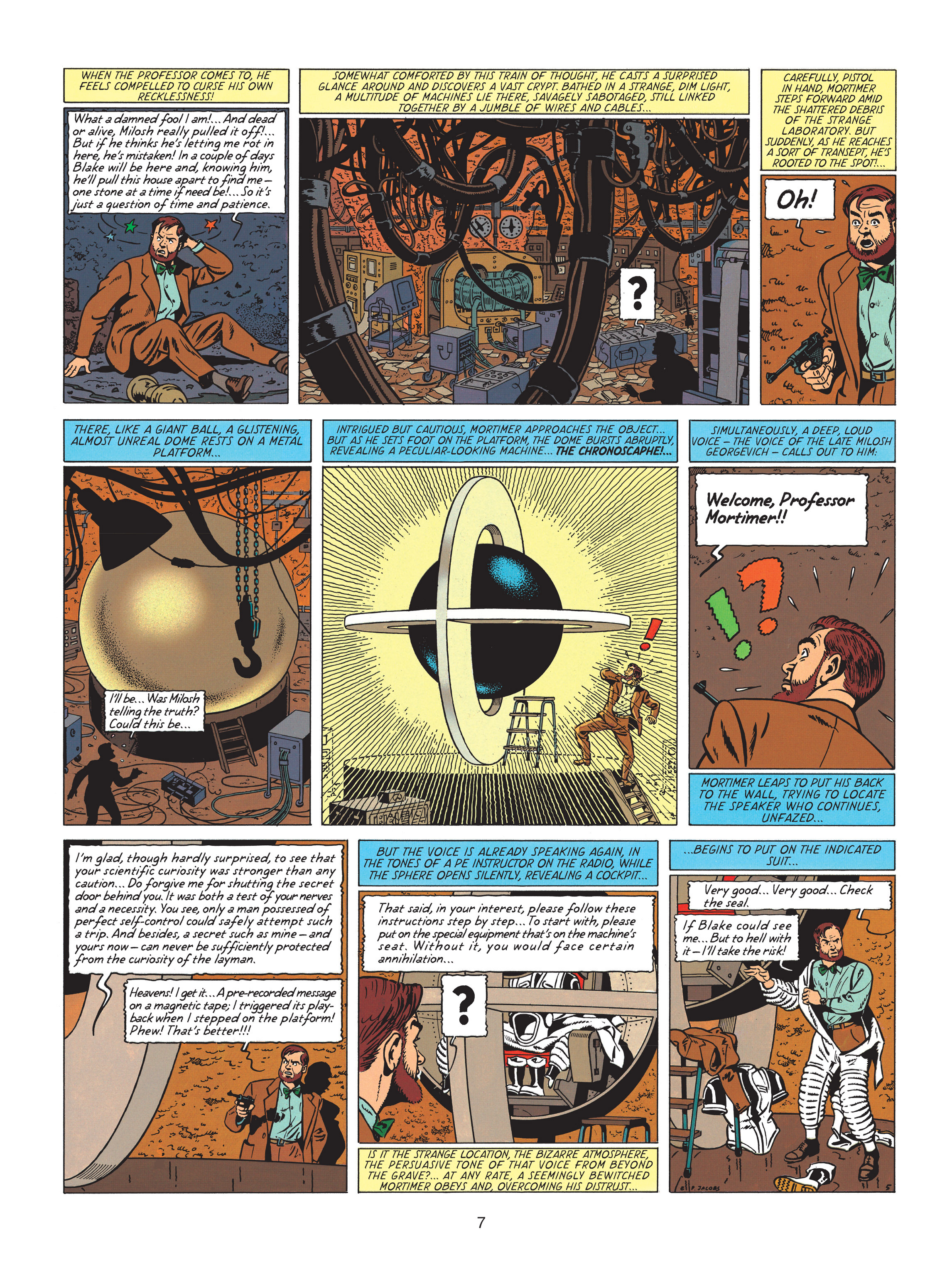 Blake & Mortimer (2007-): Chapter 19 - Page 7