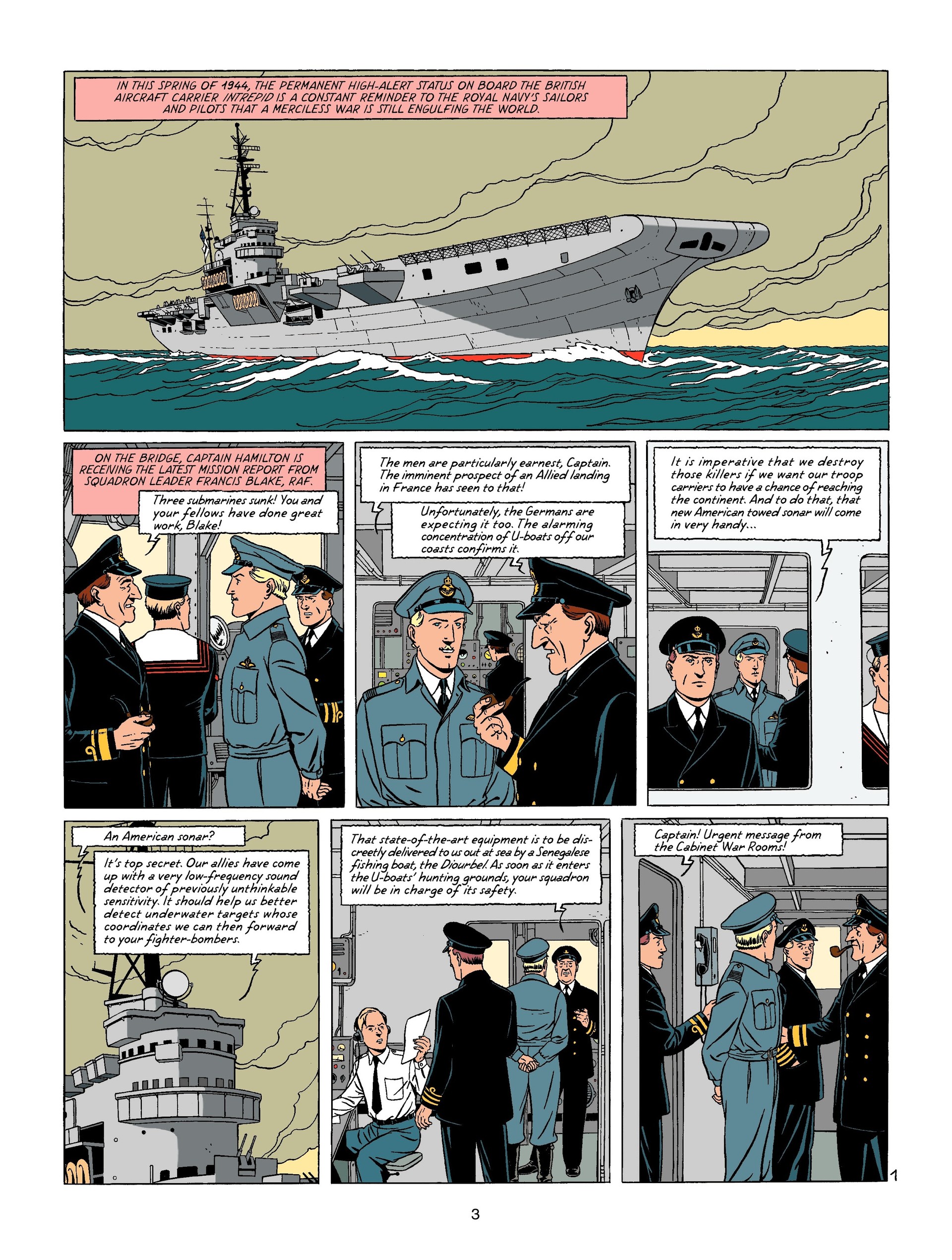Blake & Mortimer (2007-): Chapter 21 - Page 3