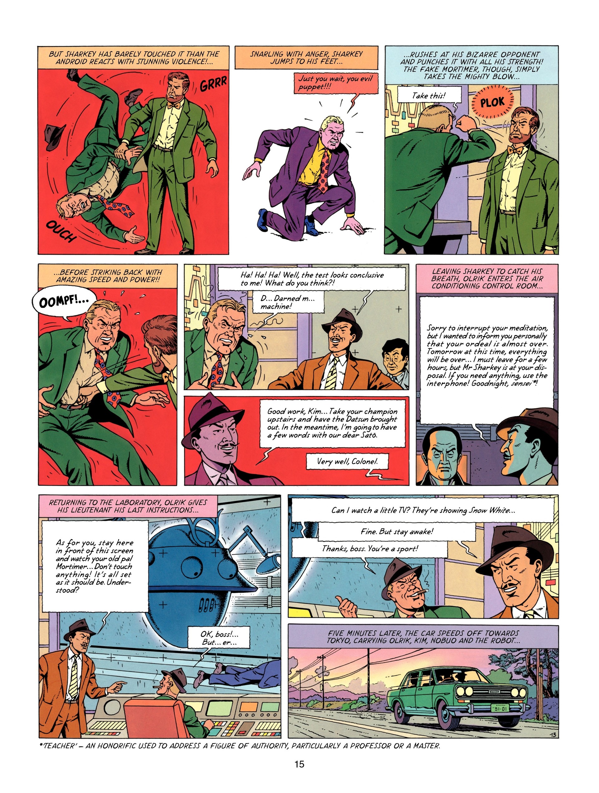 Blake & Mortimer (2007-): Chapter 23 - Page 17