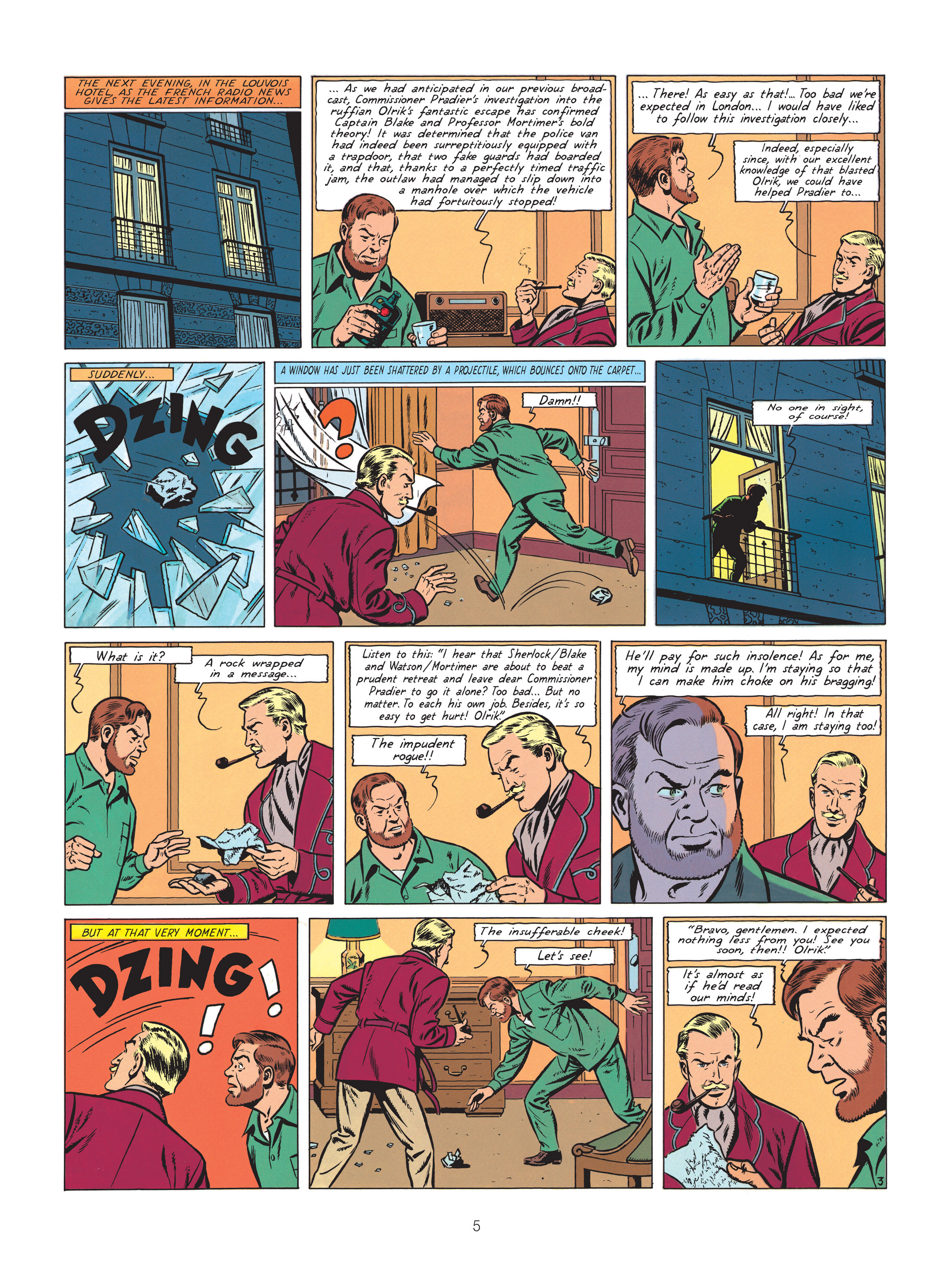 Blake & Mortimer (2007-): Chapter 7 - Page 5