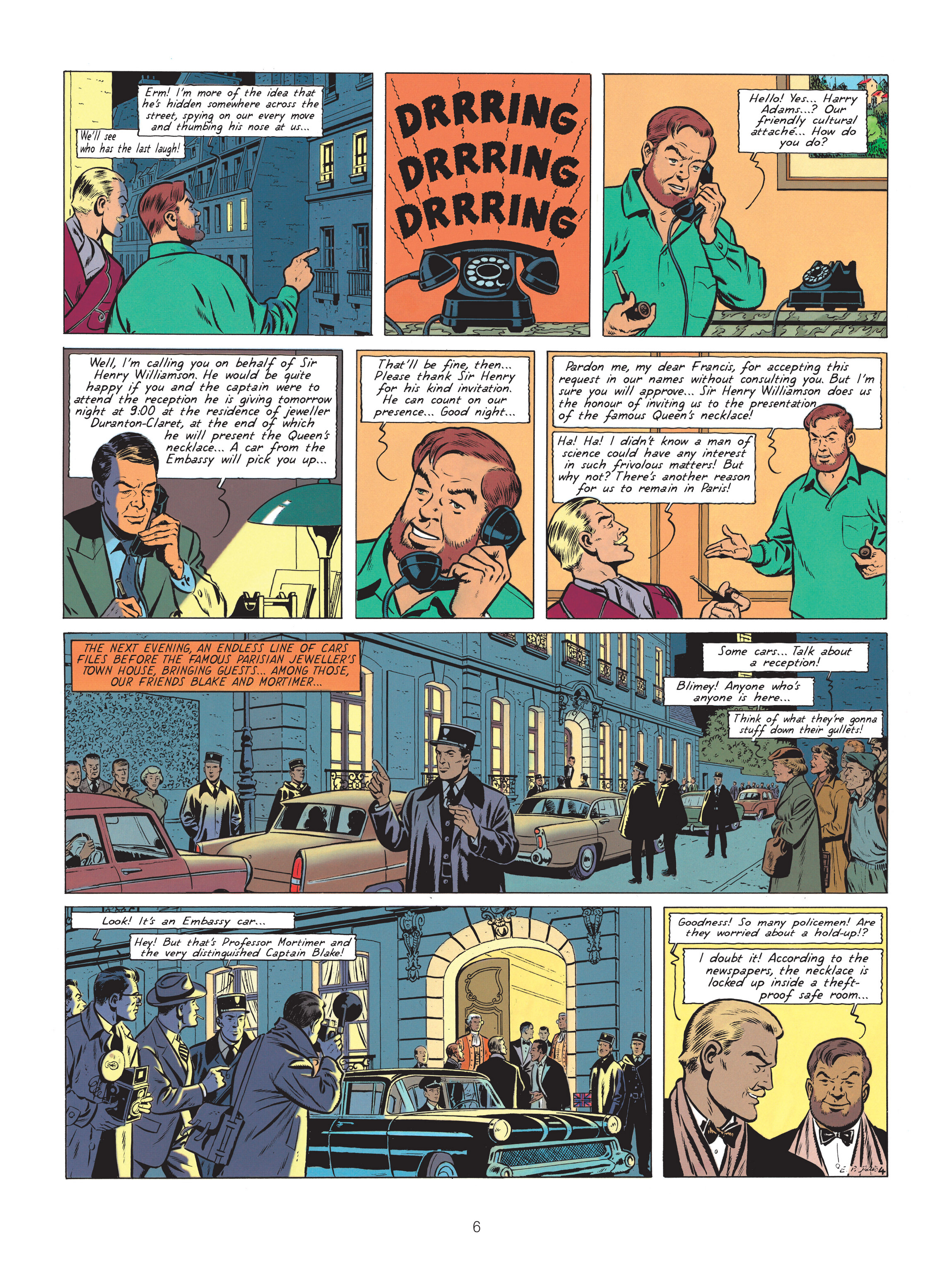 Blake & Mortimer (2007-): Chapter 7 - Page 6