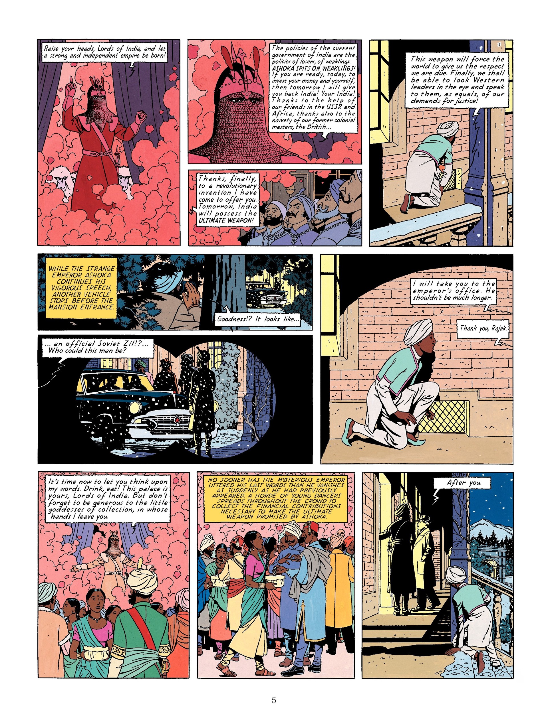 Blake & Mortimer (2007-): Chapter 9 - Page 7