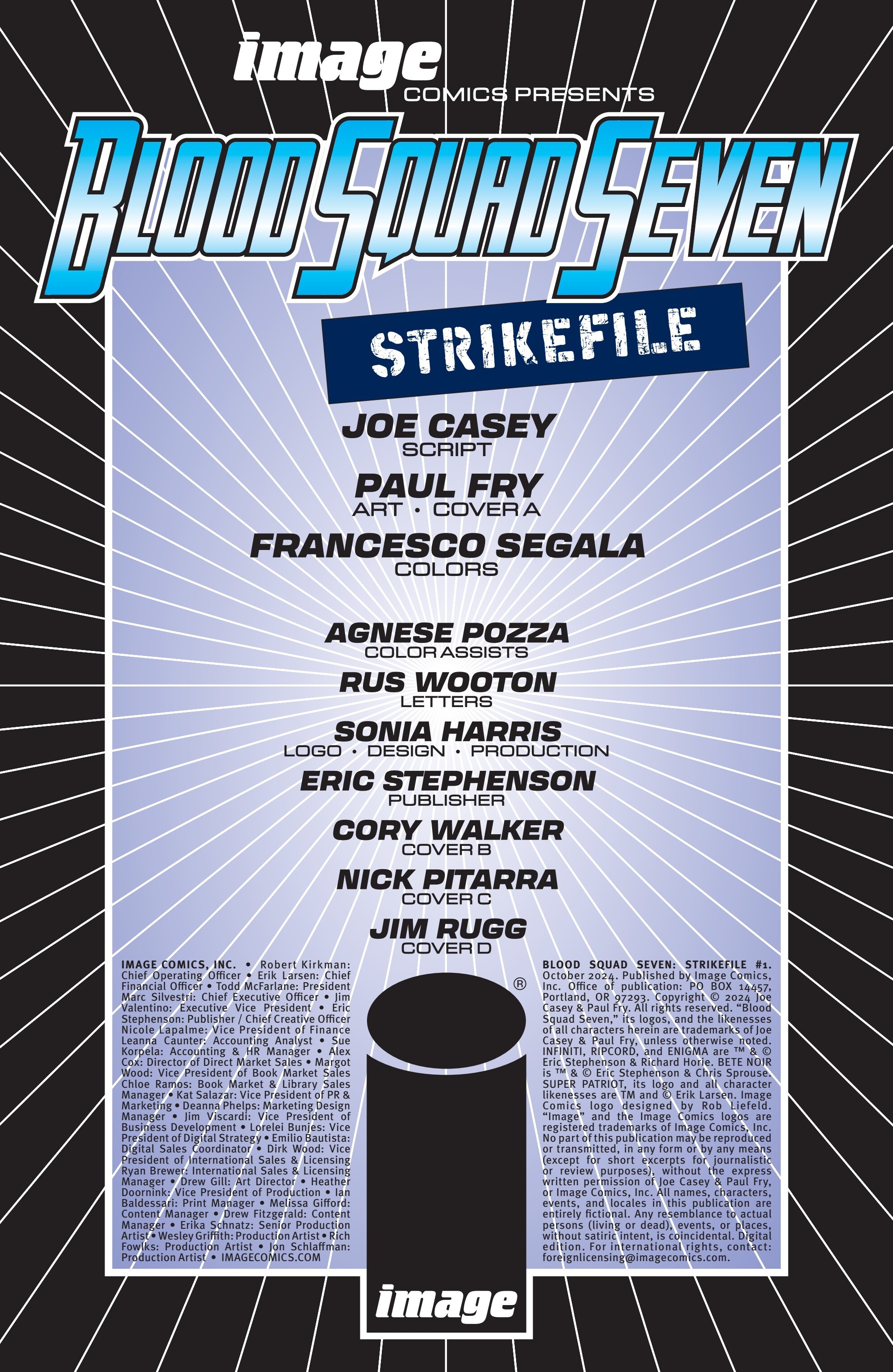 Blood Squad Seven: Strikefile (2024-): Chapter 1 - Page 2