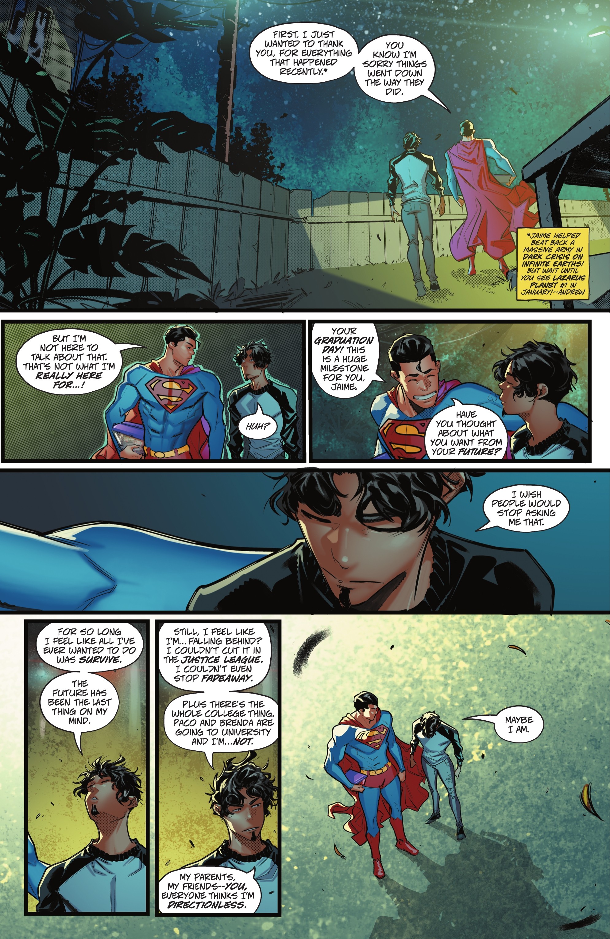 Blue Beetle: Graduation Day (2022-): Chapter 1 - Page 17