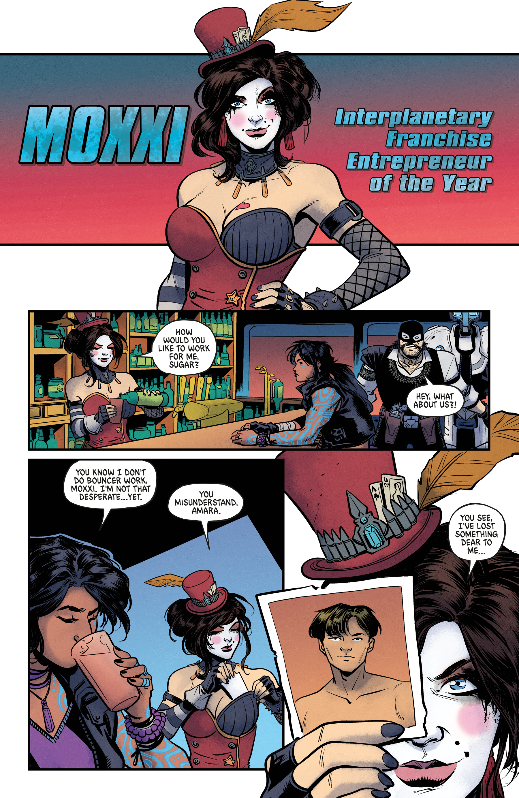 Borderlands: Moxxi's Mysterious Memento (2024-): Chapter 1 - Page 8