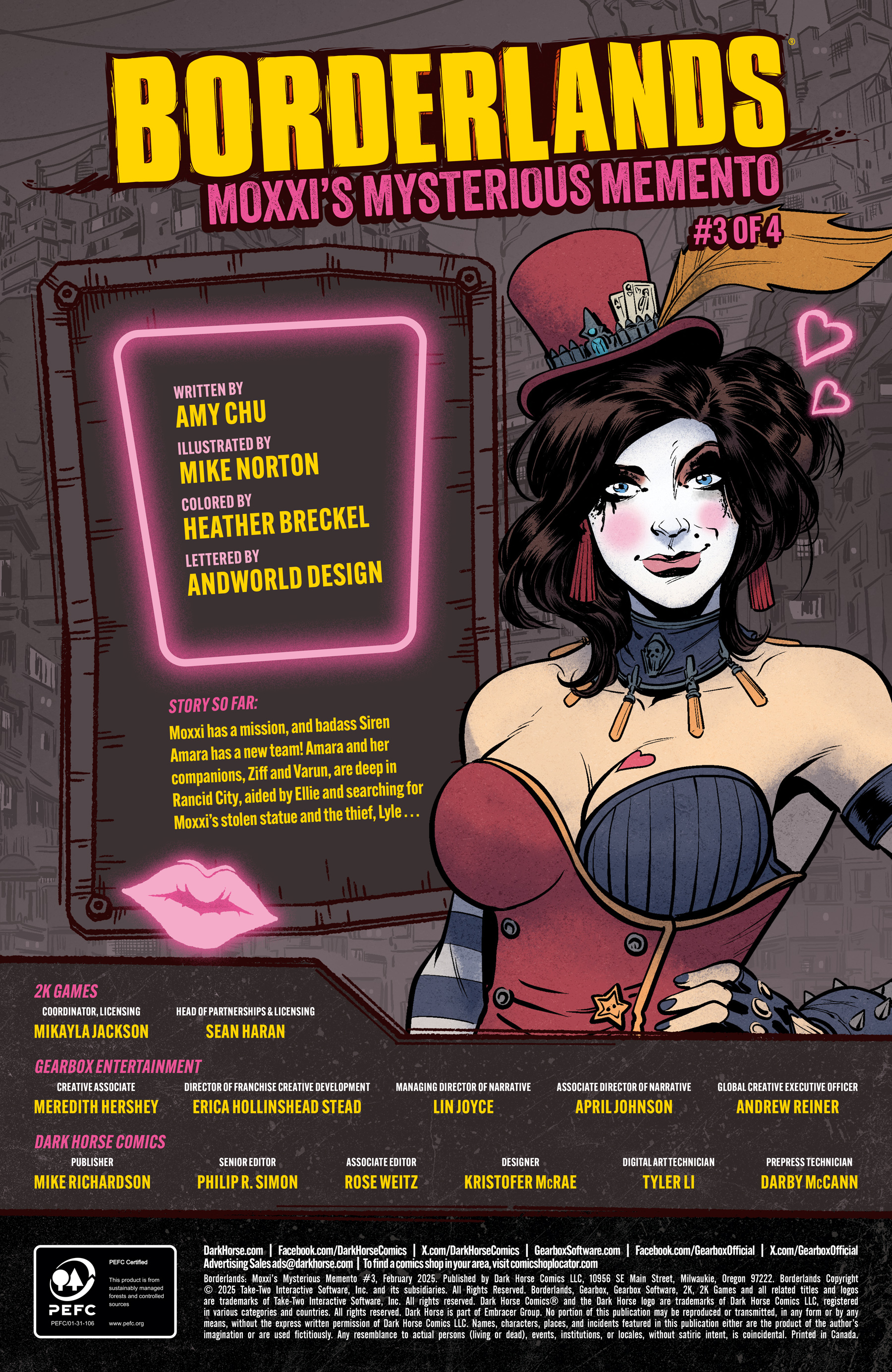 Borderlands: Moxxi's Mysterious Memento (2024-): Chapter 3 - Page 2