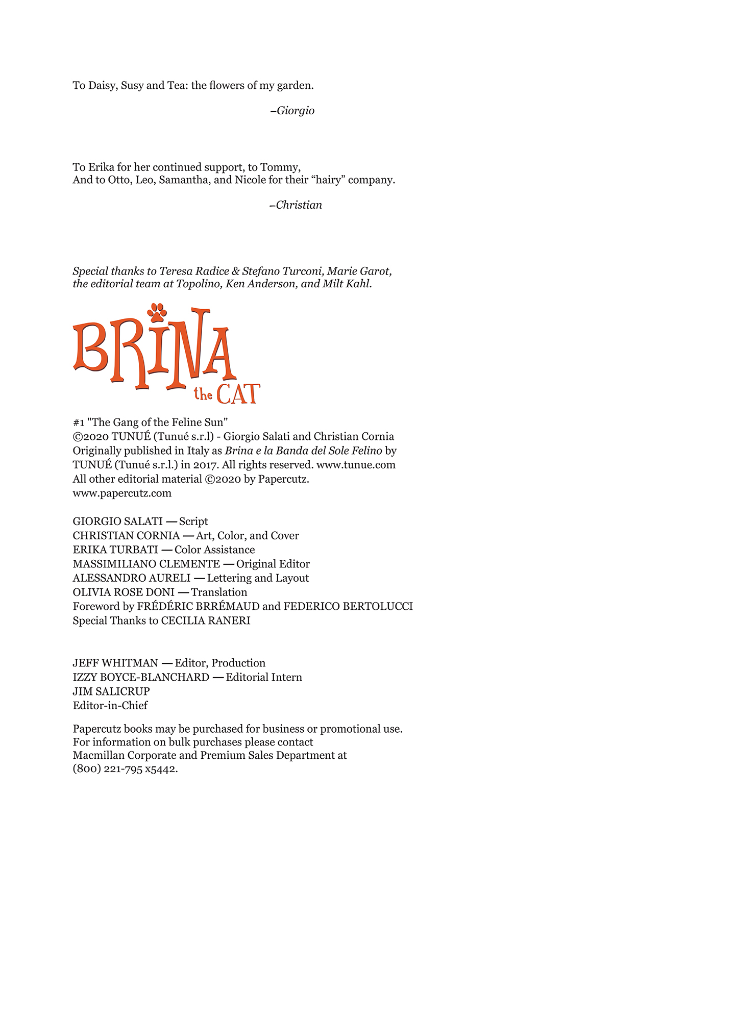 Brina the Cat (2020-): Chapter 1 - Page 6