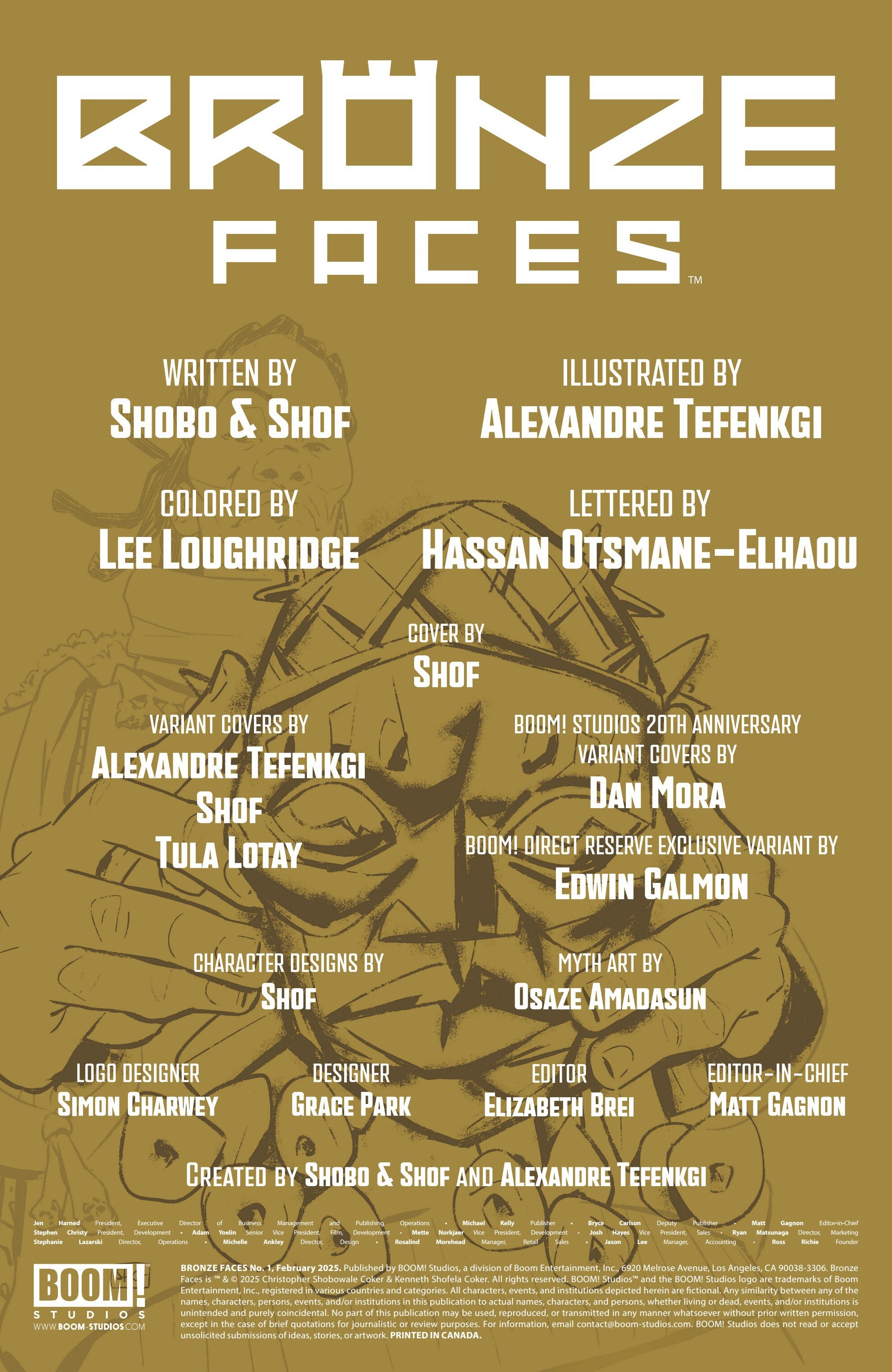 Bronze Faces (2025-): Chapter 1 - Page 2