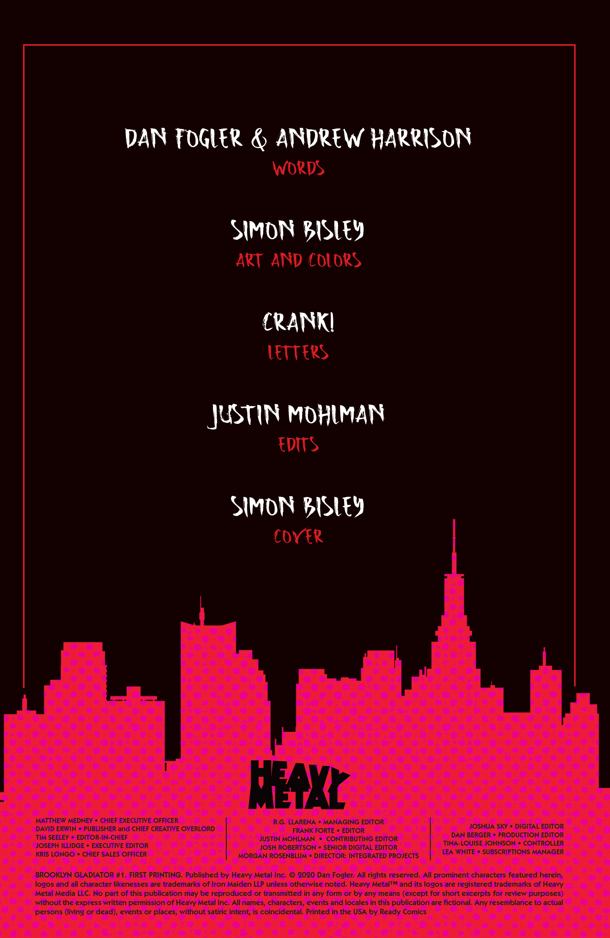 Brooklyn Gladiator (2020-): Chapter 1 - Page 2