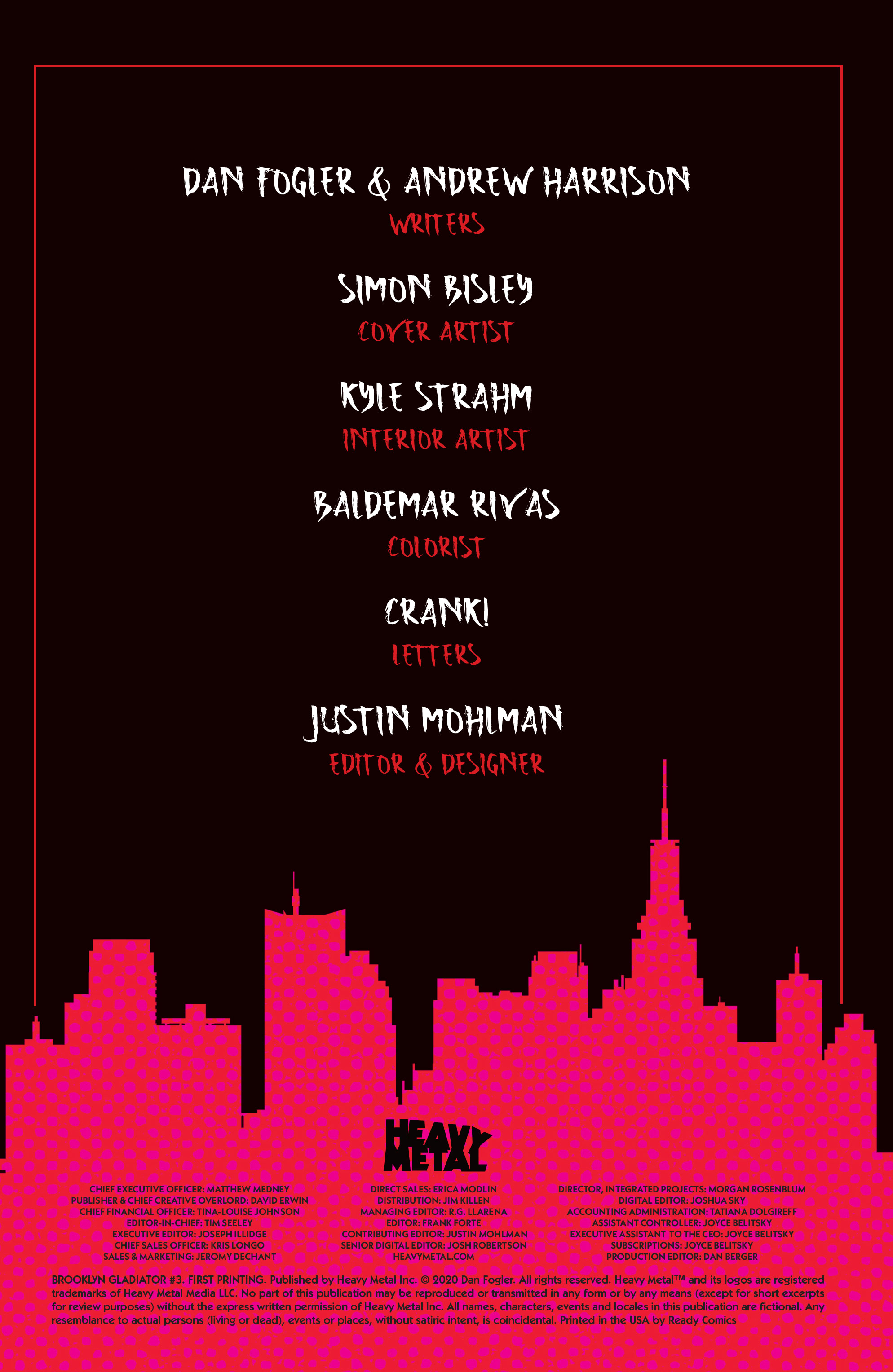 Brooklyn Gladiator (2020-): Chapter 3 - Page 2