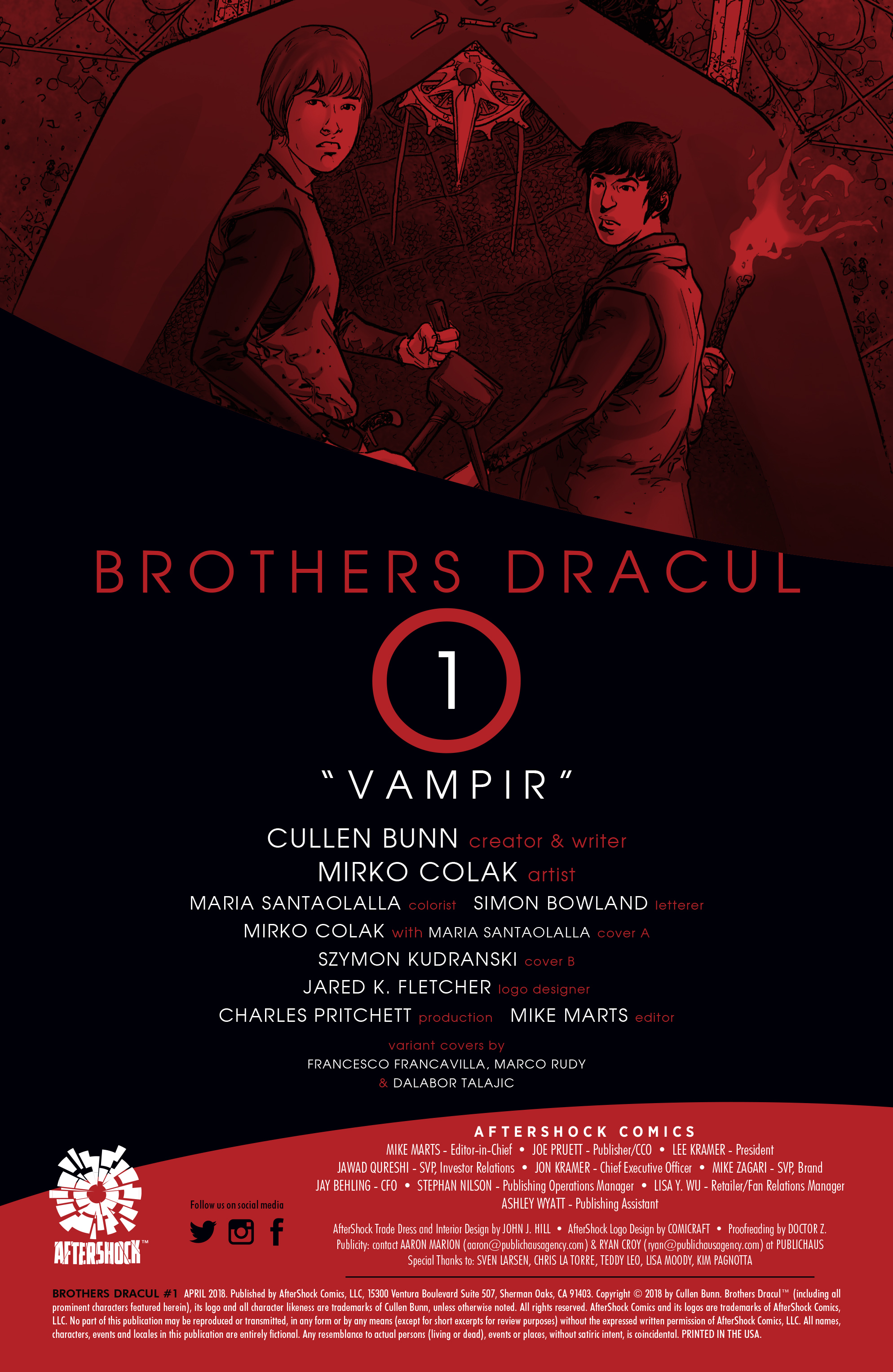 Brothers Dracul (2018-): Chapter 1 - Page 2