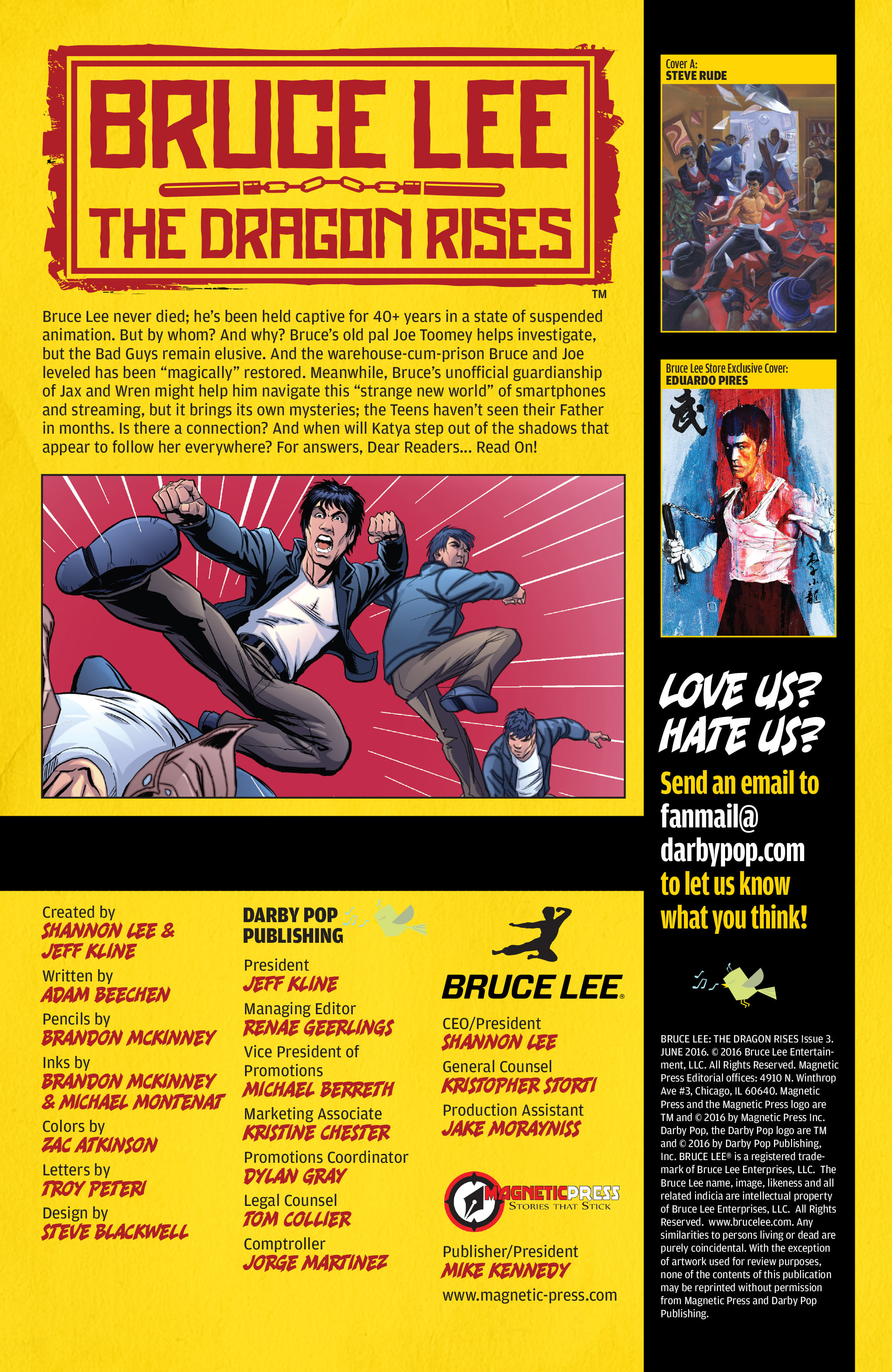 Bruce Lee: The Dragon Rises (2016): Chapter 3 - Page 2