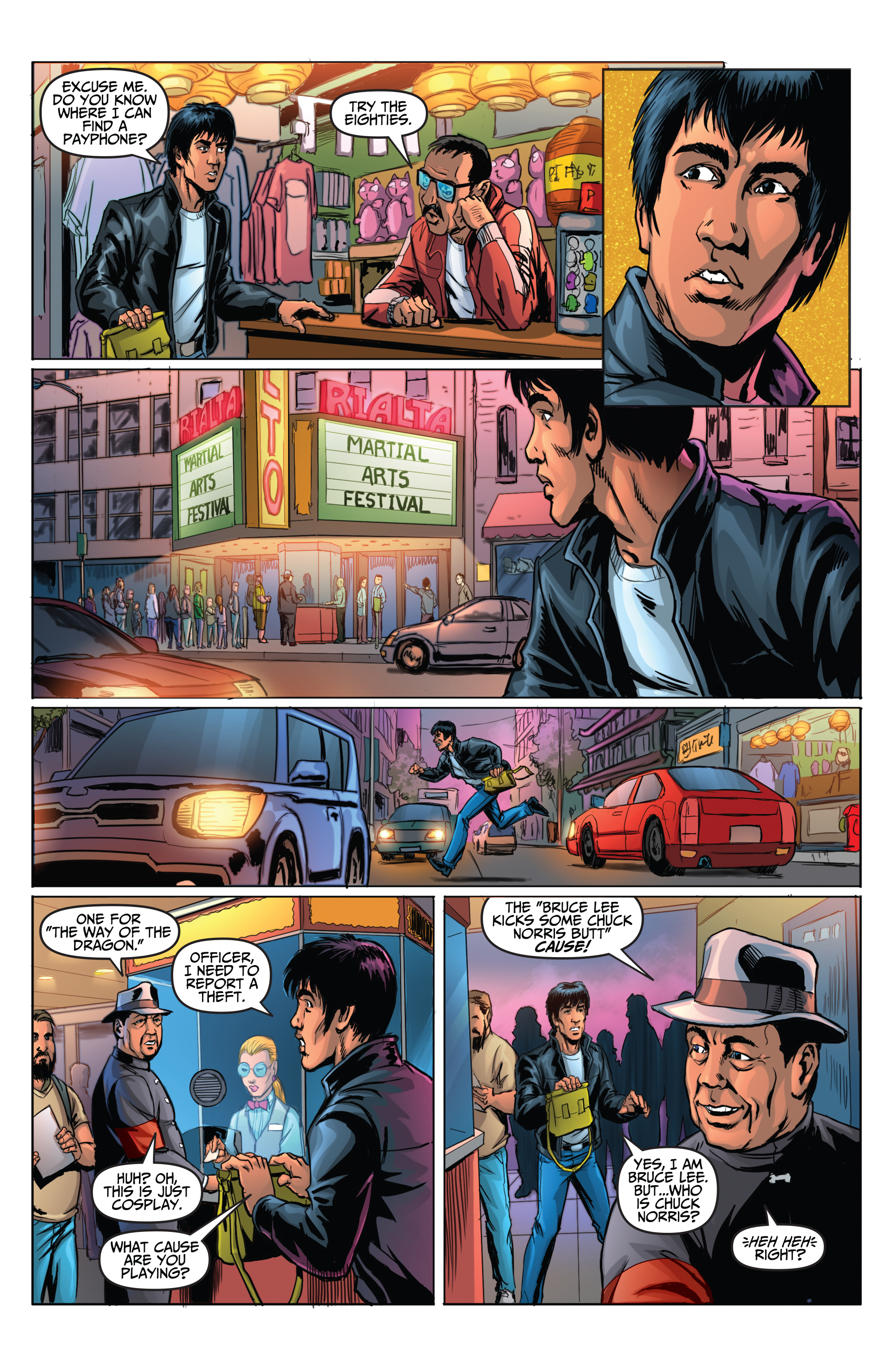 Bruce Lee: The Walk of the Dragon (2018-): Chapter 1 - Page 12