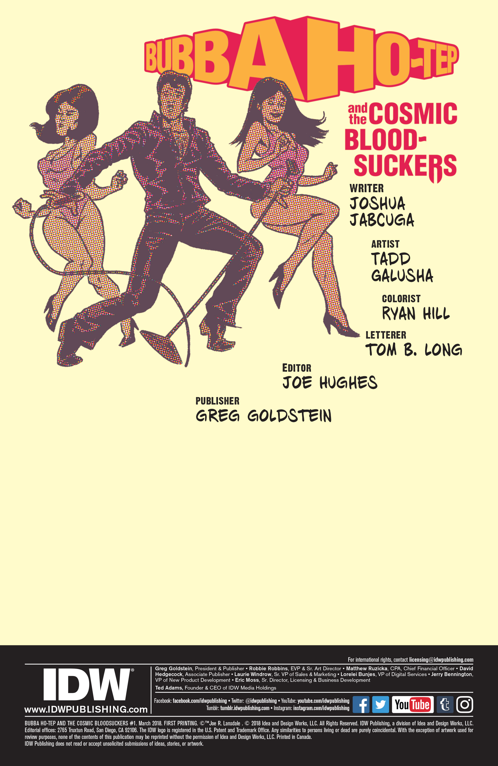 Bubba Ho-Tep and the Cosmic Blood-Suckers (2018-): Chapter 1 - Page 2