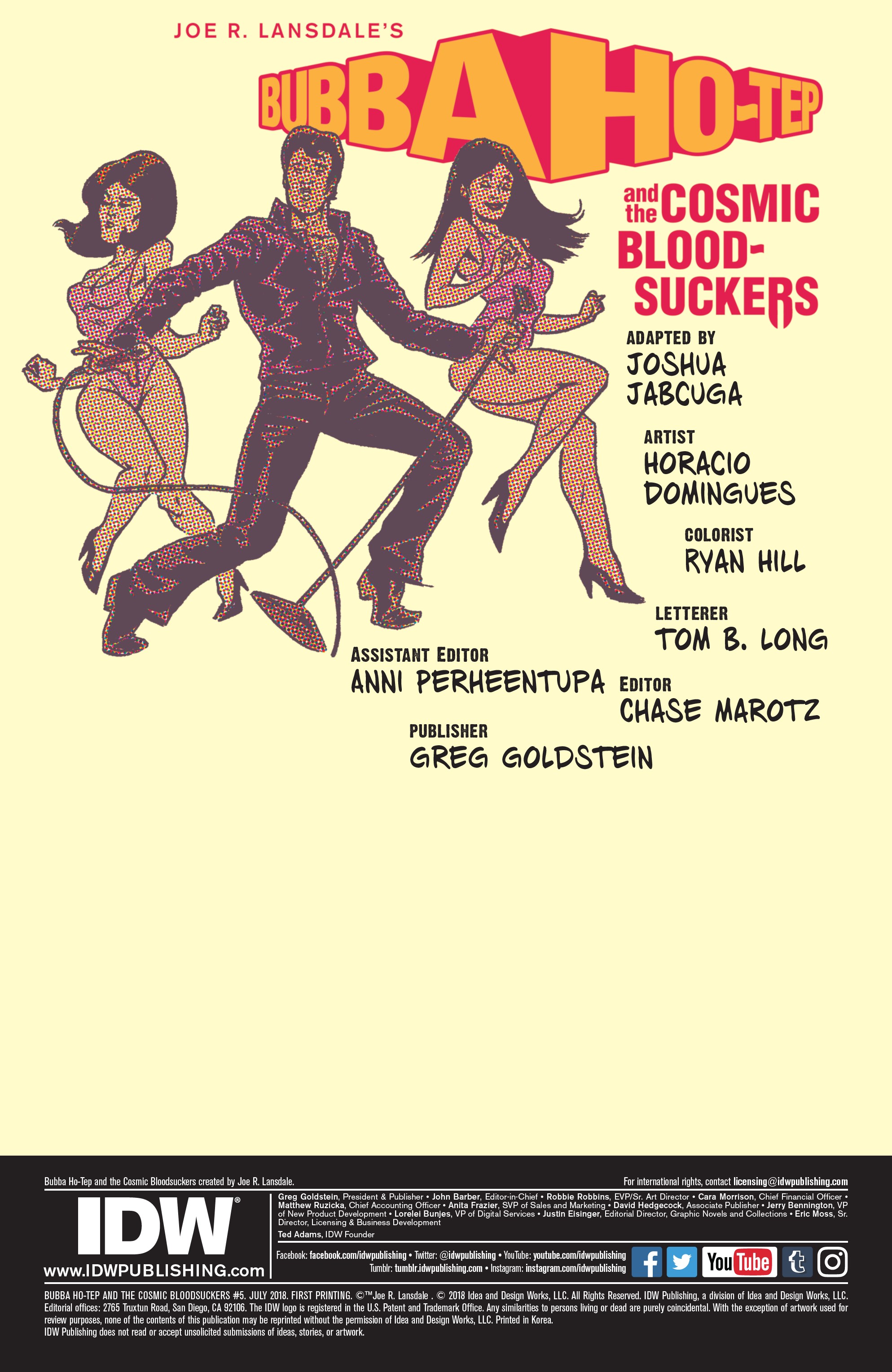 Bubba Ho-Tep and the Cosmic Blood-Suckers (2018-): Chapter 5 - Page 2