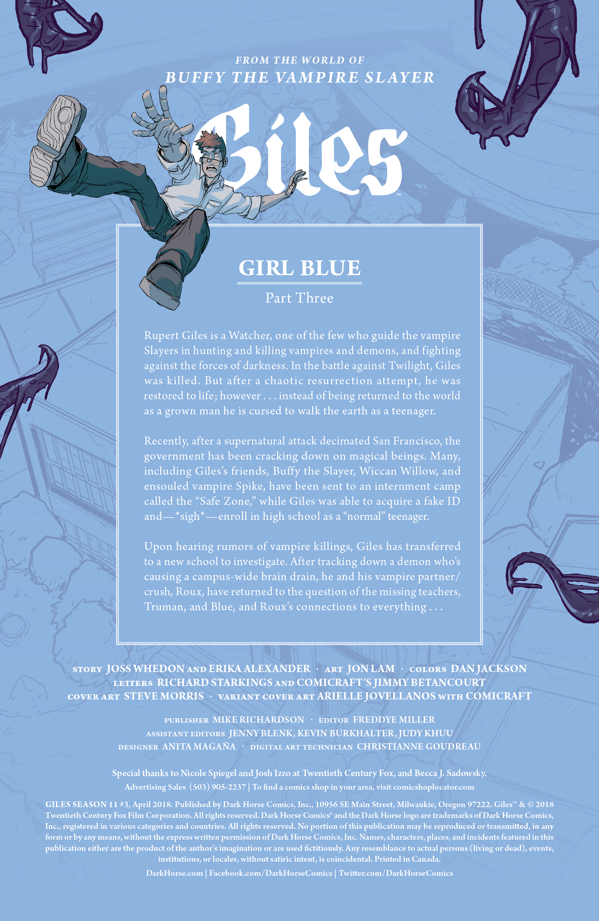 Buffy Season 11: Giles (2018): Chapter 3 - Page 2
