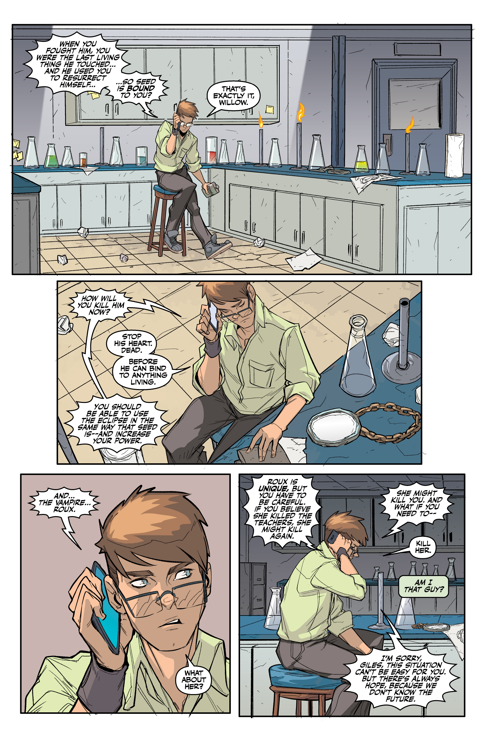 Buffy Season 11: Giles (2018): Chapter 4 - Page 7