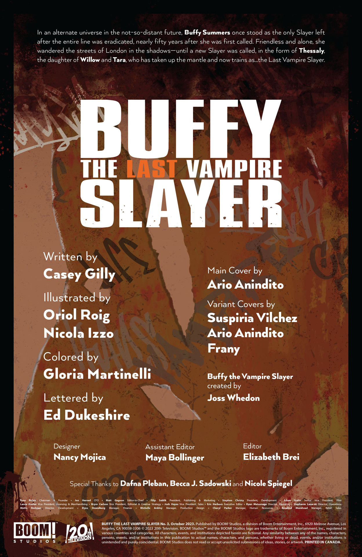 Buffy: The Last Vampire Slayer (2023-): Chapter 3 - Page 2