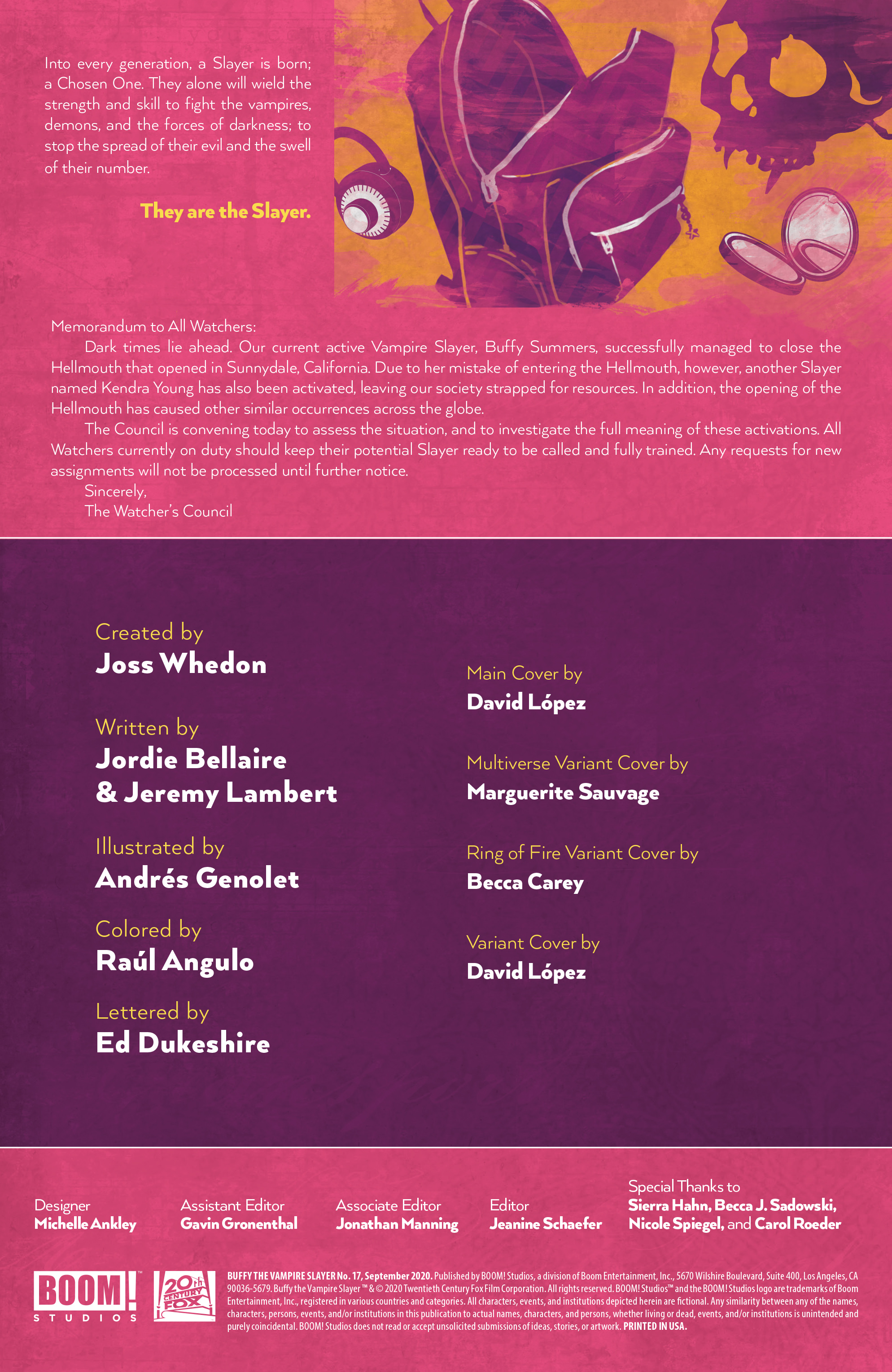 Buffy the Vampire Slayer (2019-): Chapter 17 - Page 2