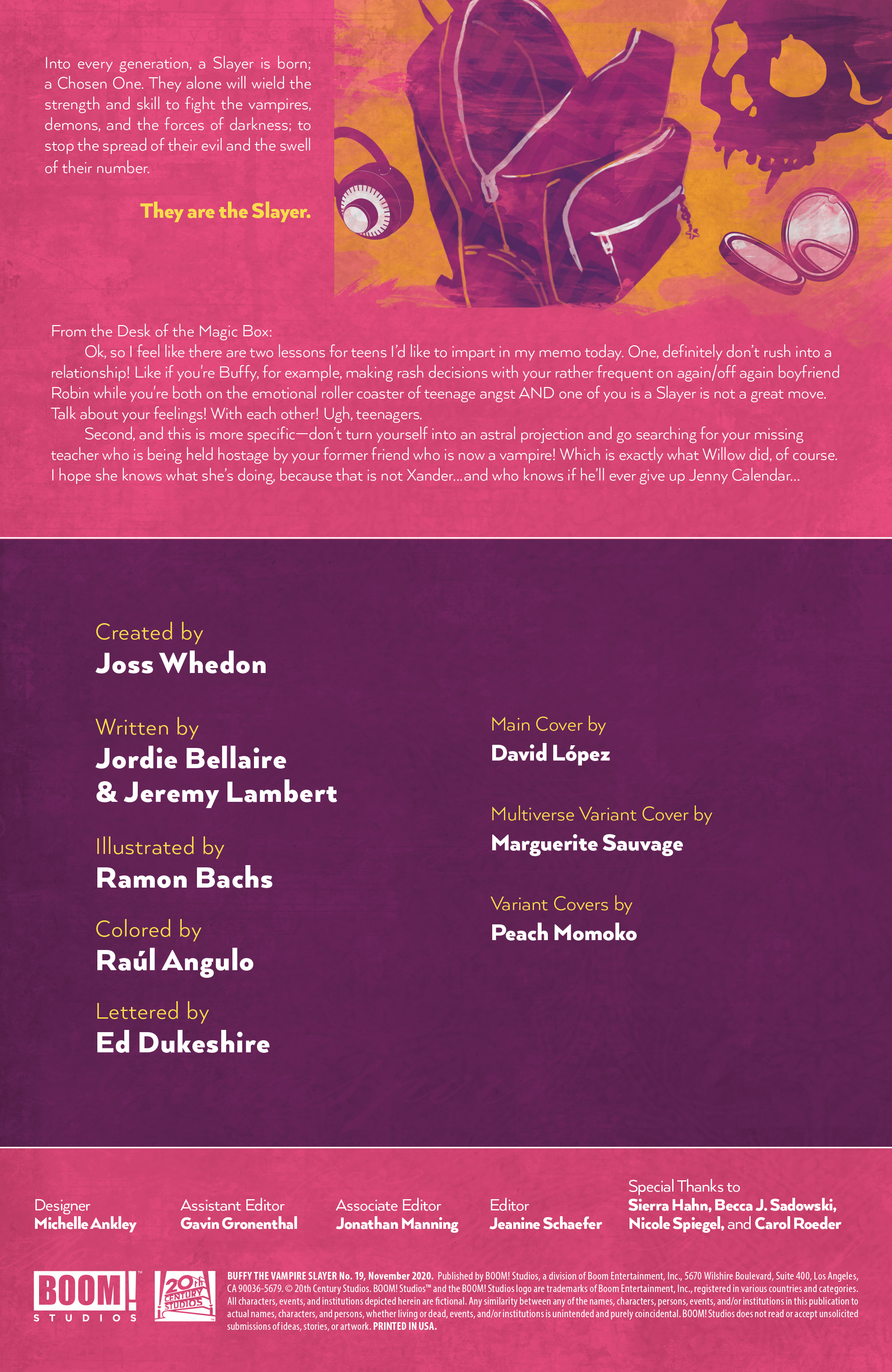 Buffy the Vampire Slayer (2019-): Chapter 19 - Page 2