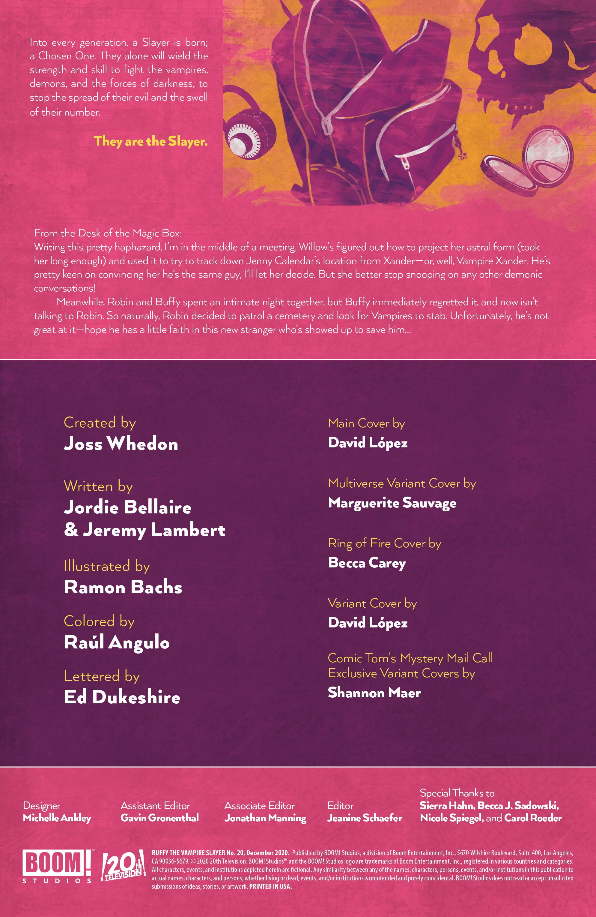 Buffy the Vampire Slayer (2019-): Chapter 20 - Page 2