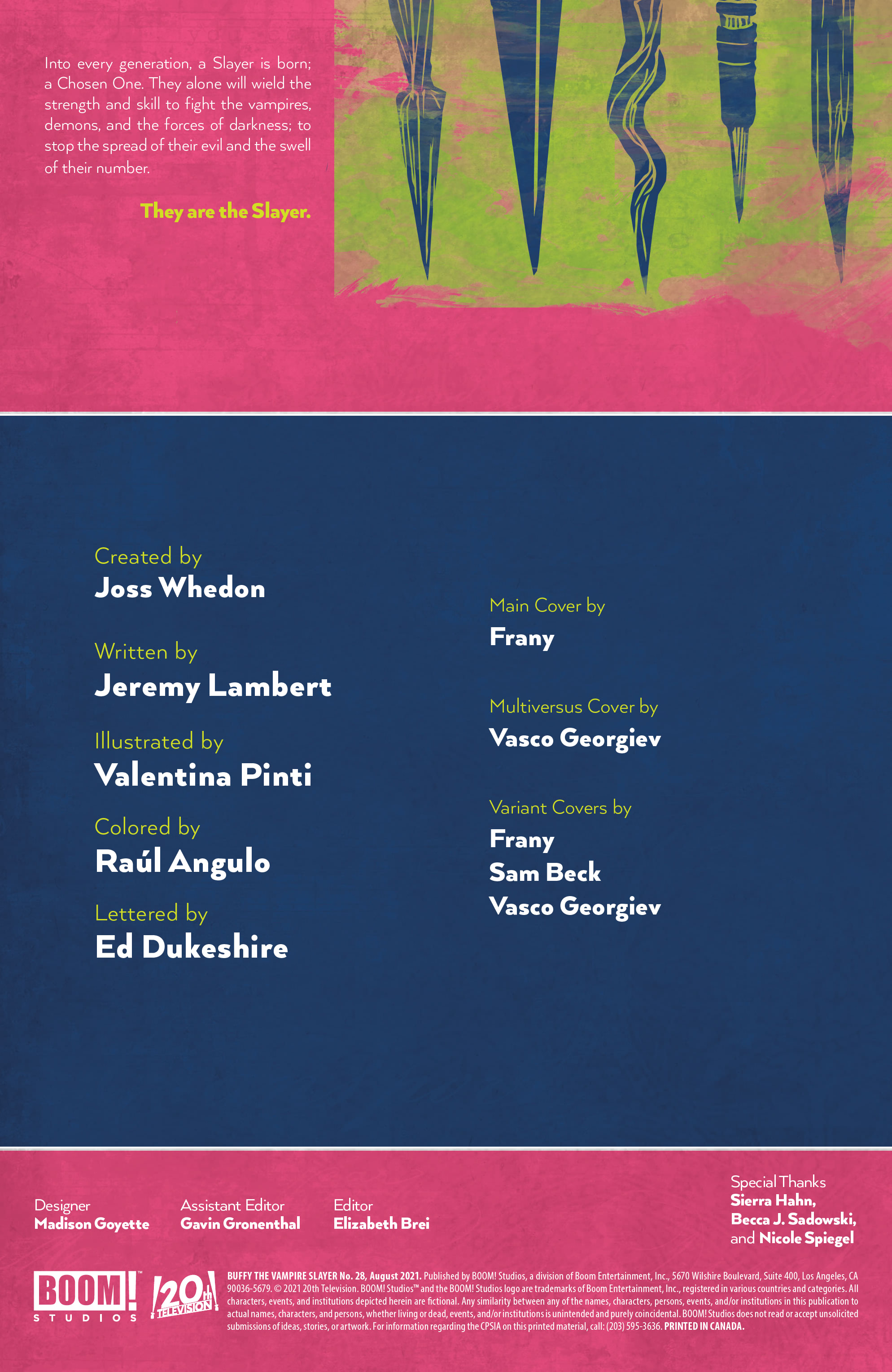 Buffy the Vampire Slayer (2019-): Chapter 28 - Page 2