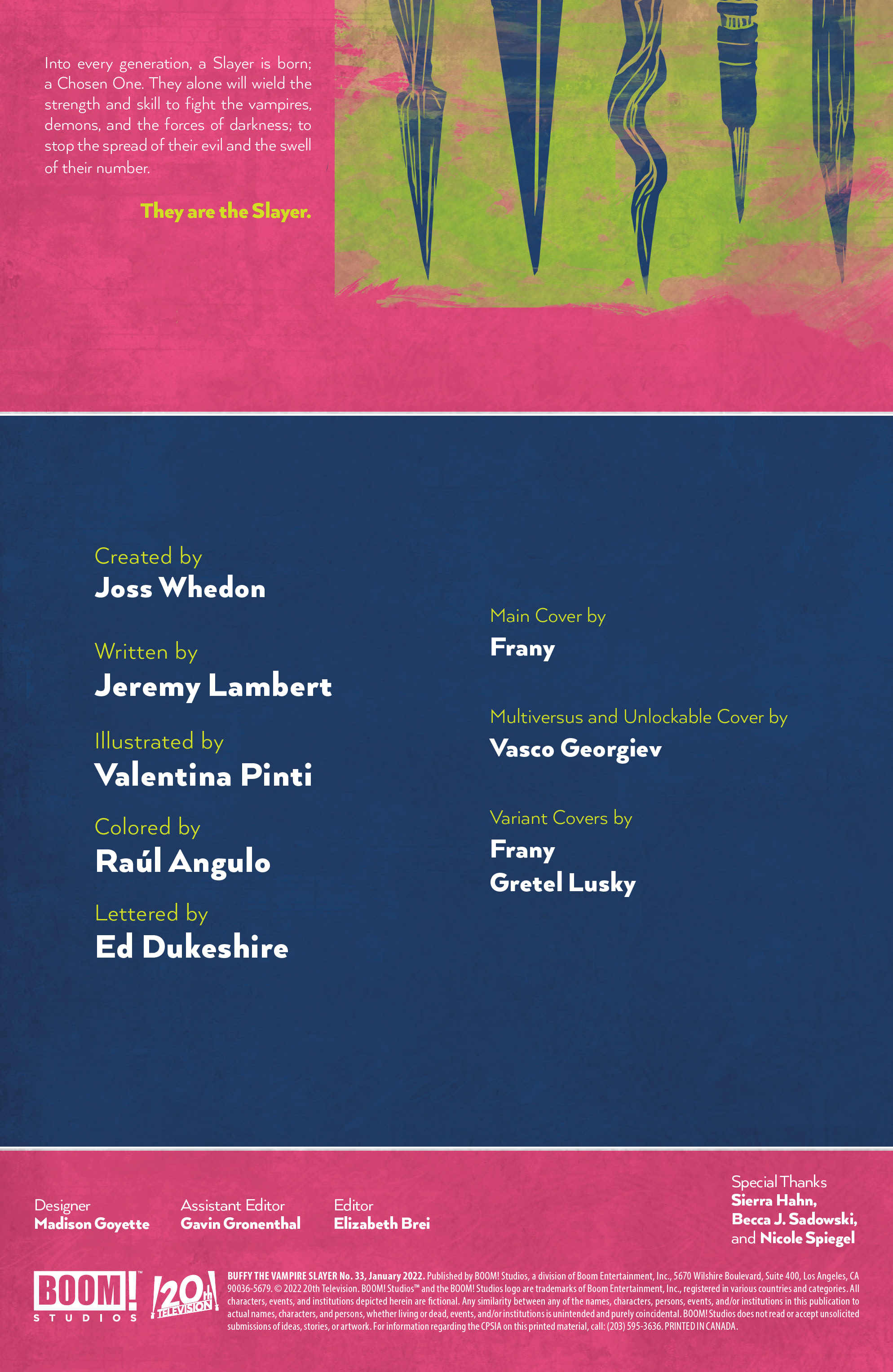 Buffy the Vampire Slayer (2019-): Chapter 33 - Page 2