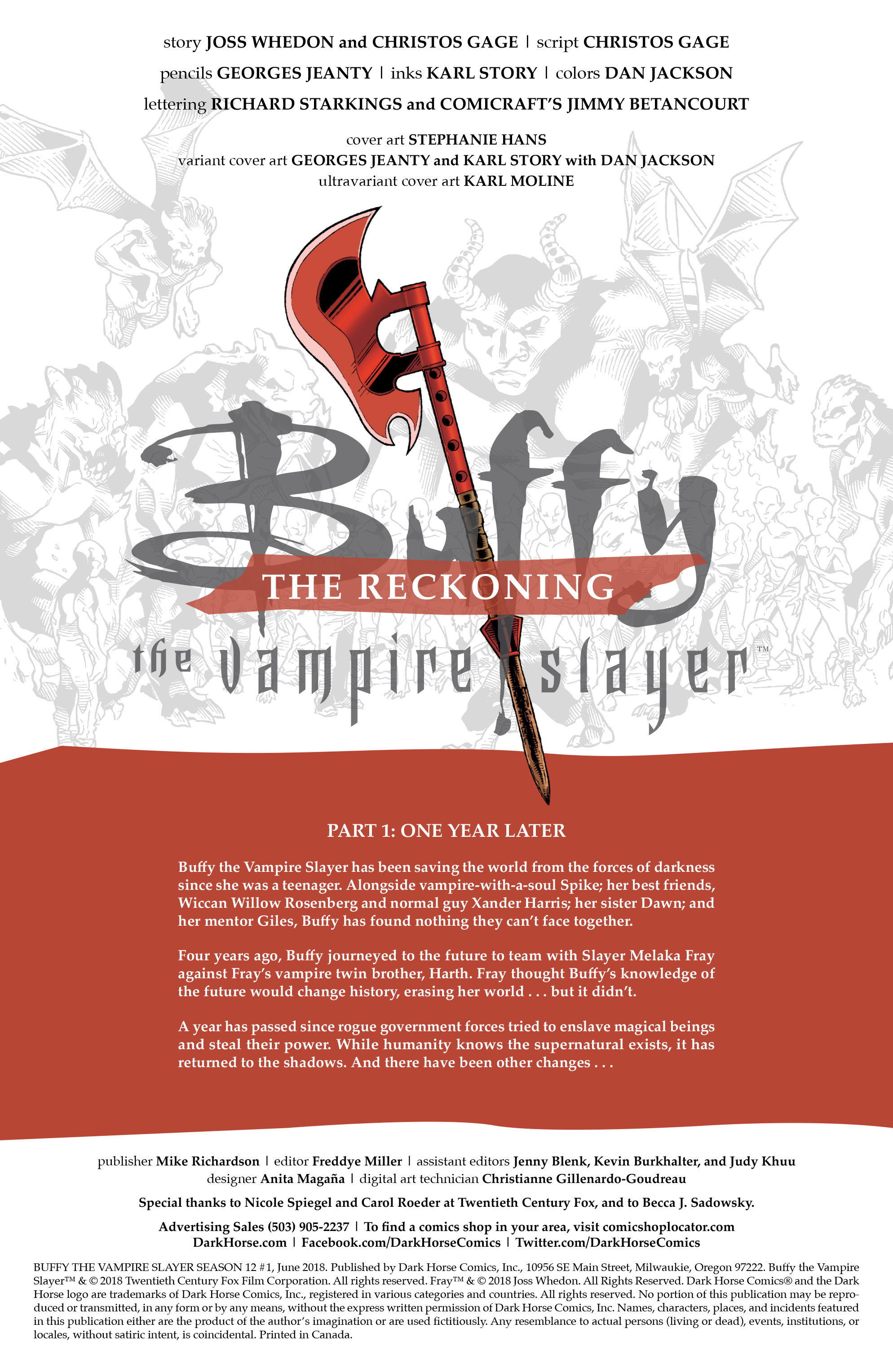Buffy the Vampire Slayer Season 12: The Reckoning (2018-): Chapter 1 - Page 2