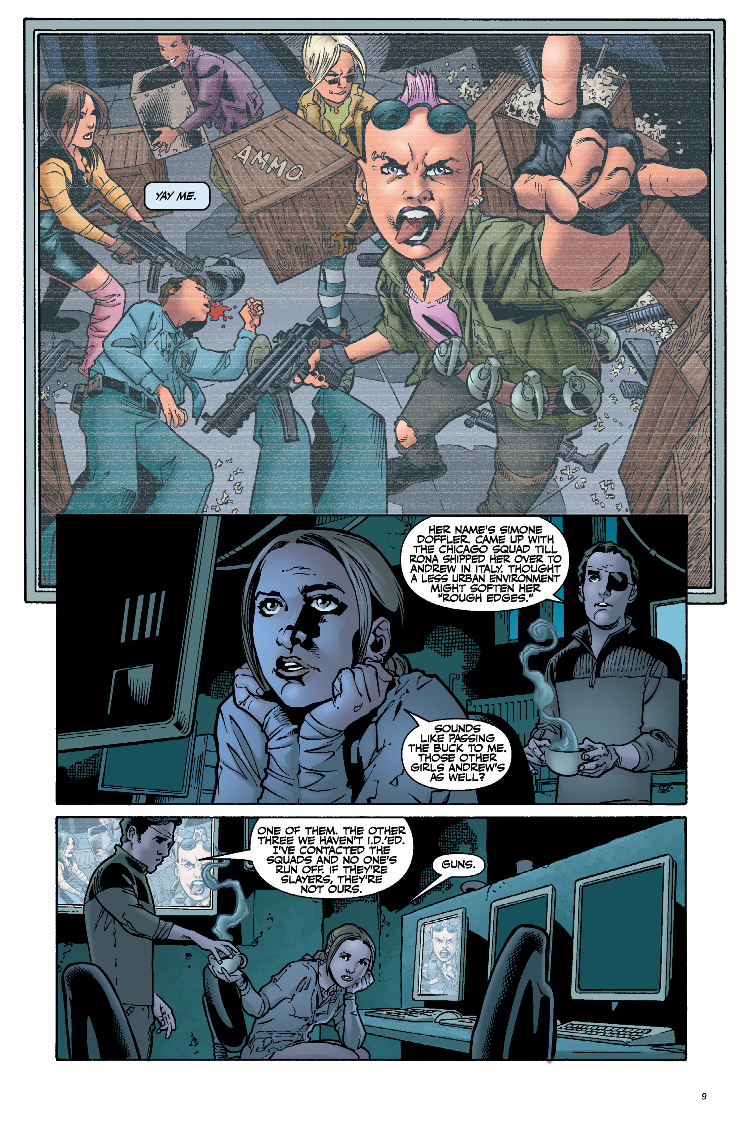 Buffy The Vampire Slayer Season 8: Library Edition (2012-2013): Chapter vol2 - Page 9
