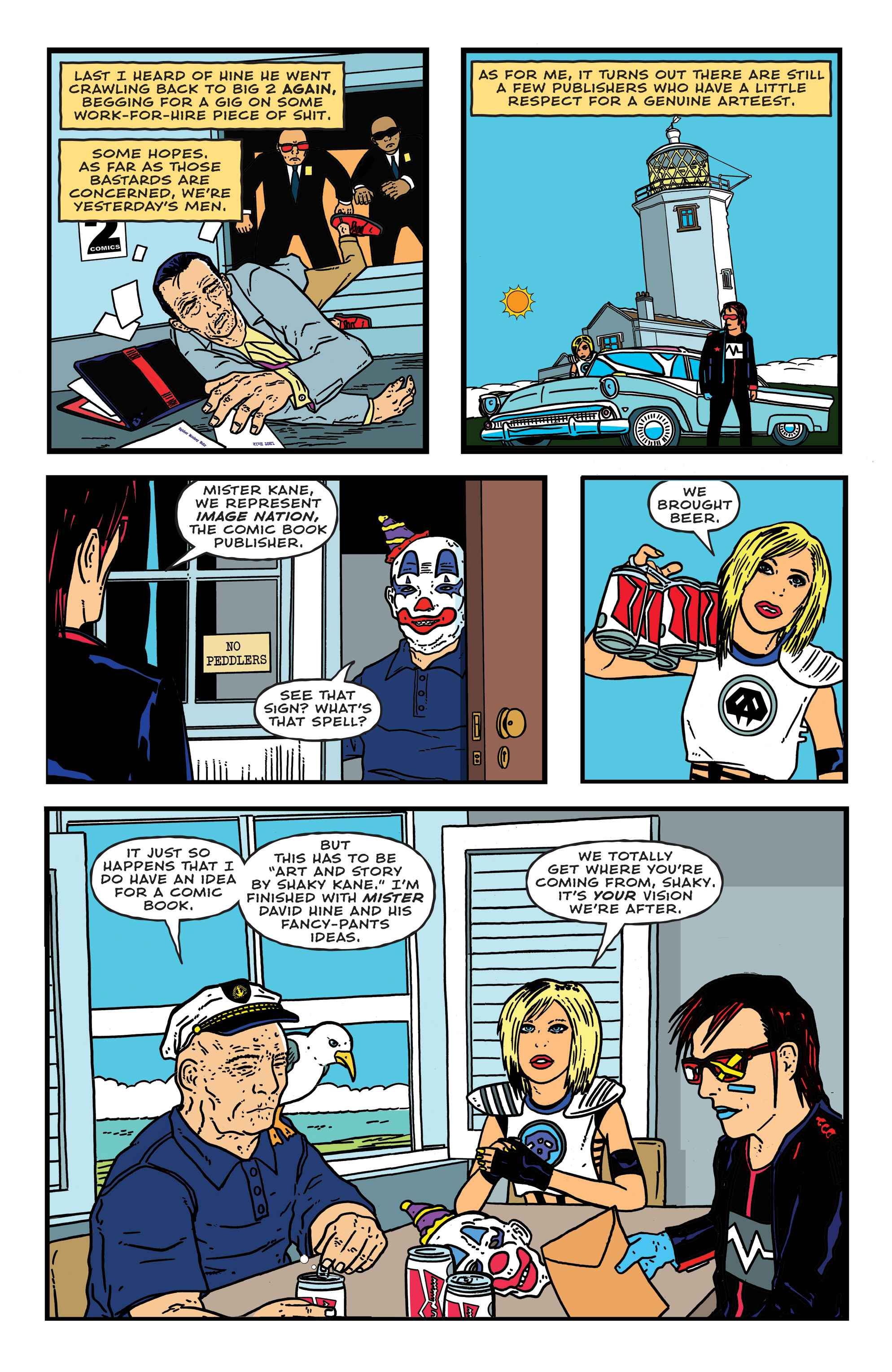 Bulletproof Coffin: The Thousand Yard Stare (2017): Chapter 1 - Page 7