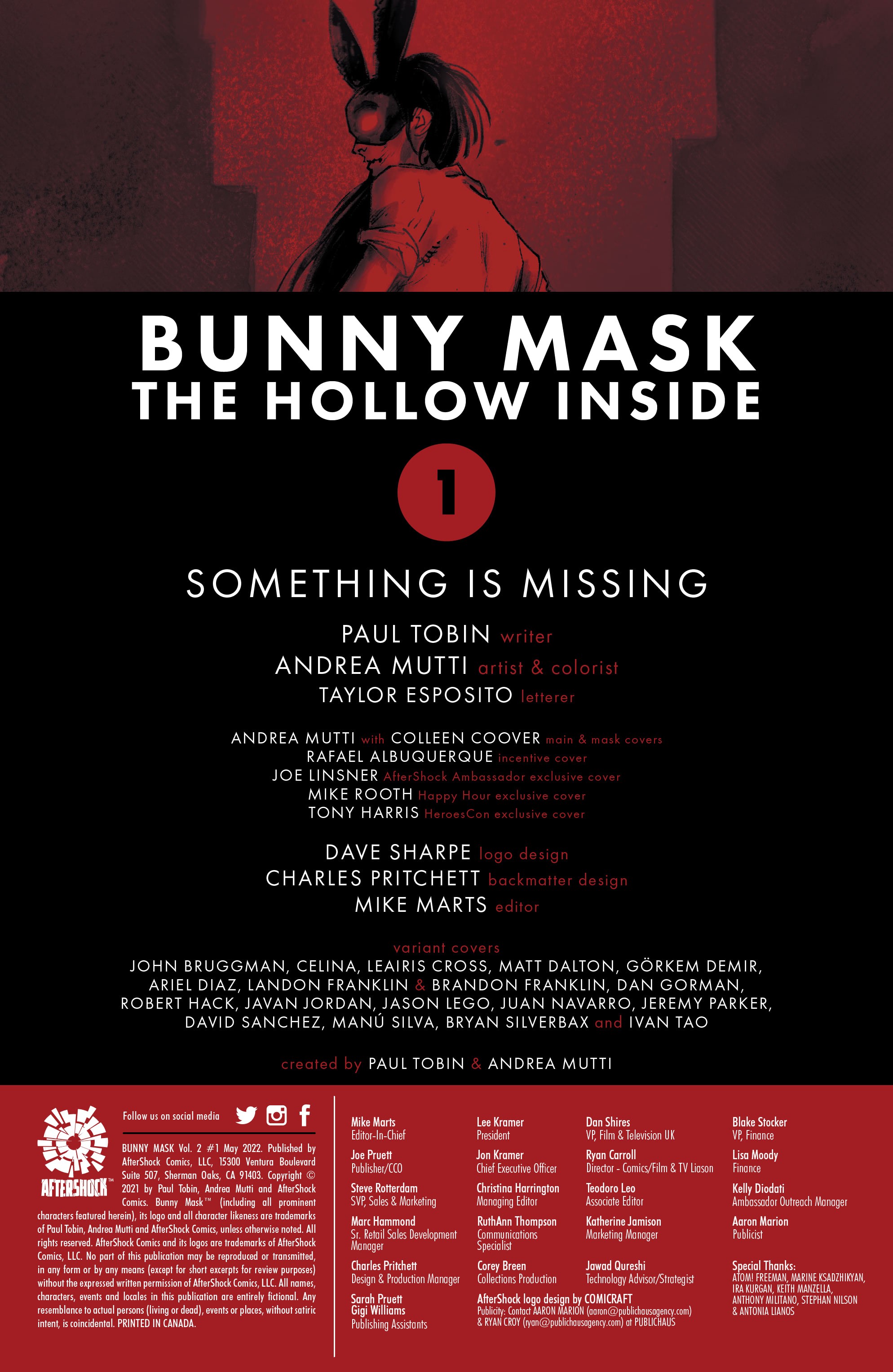 Bunny Mask: The Hollow Inside (2022-): Chapter 1 - Page 2