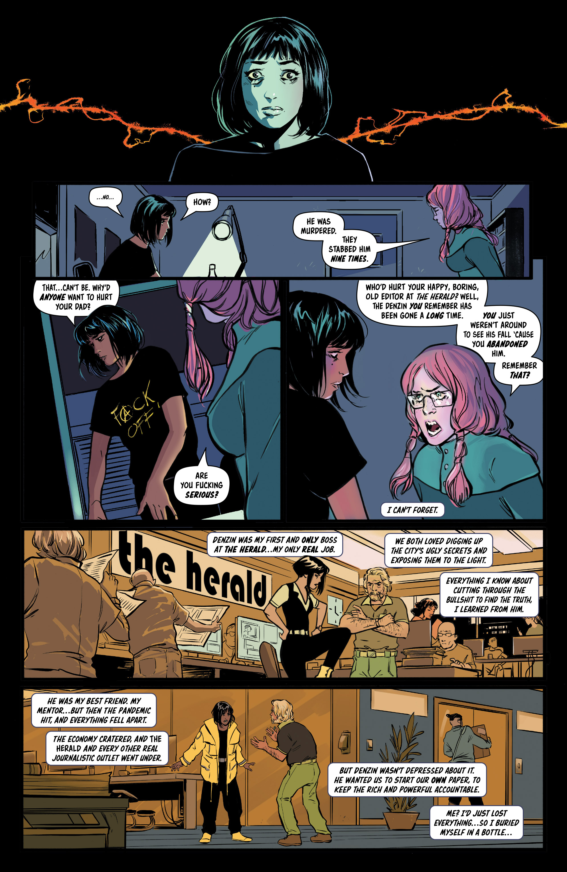 Bylines in Blood (2022-): Chapter 1 - Page 8