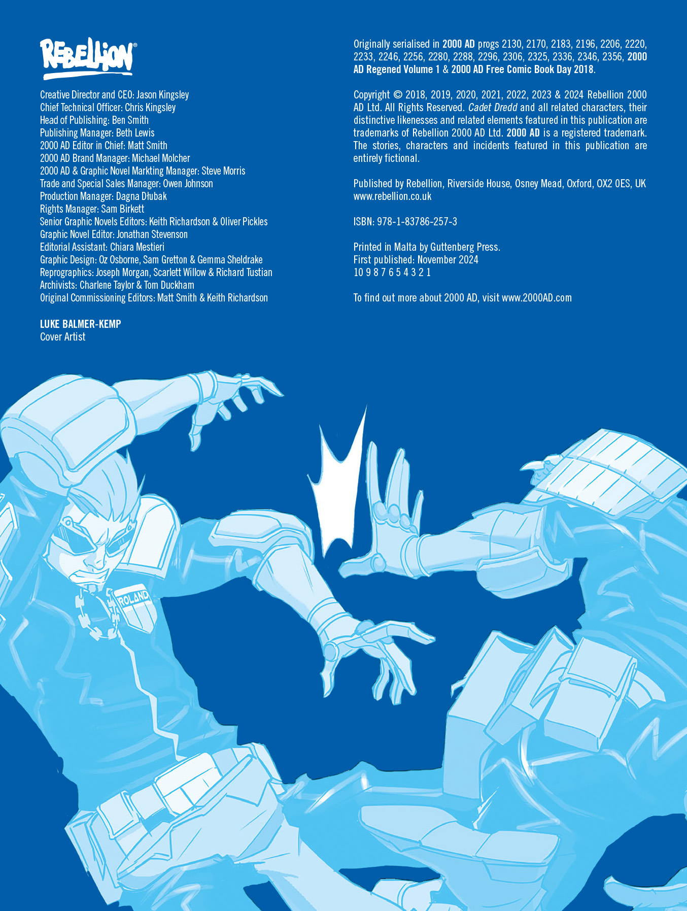 Cadet Dredd: Tooth and Claw (2024): Chapter 1 - Page 2
