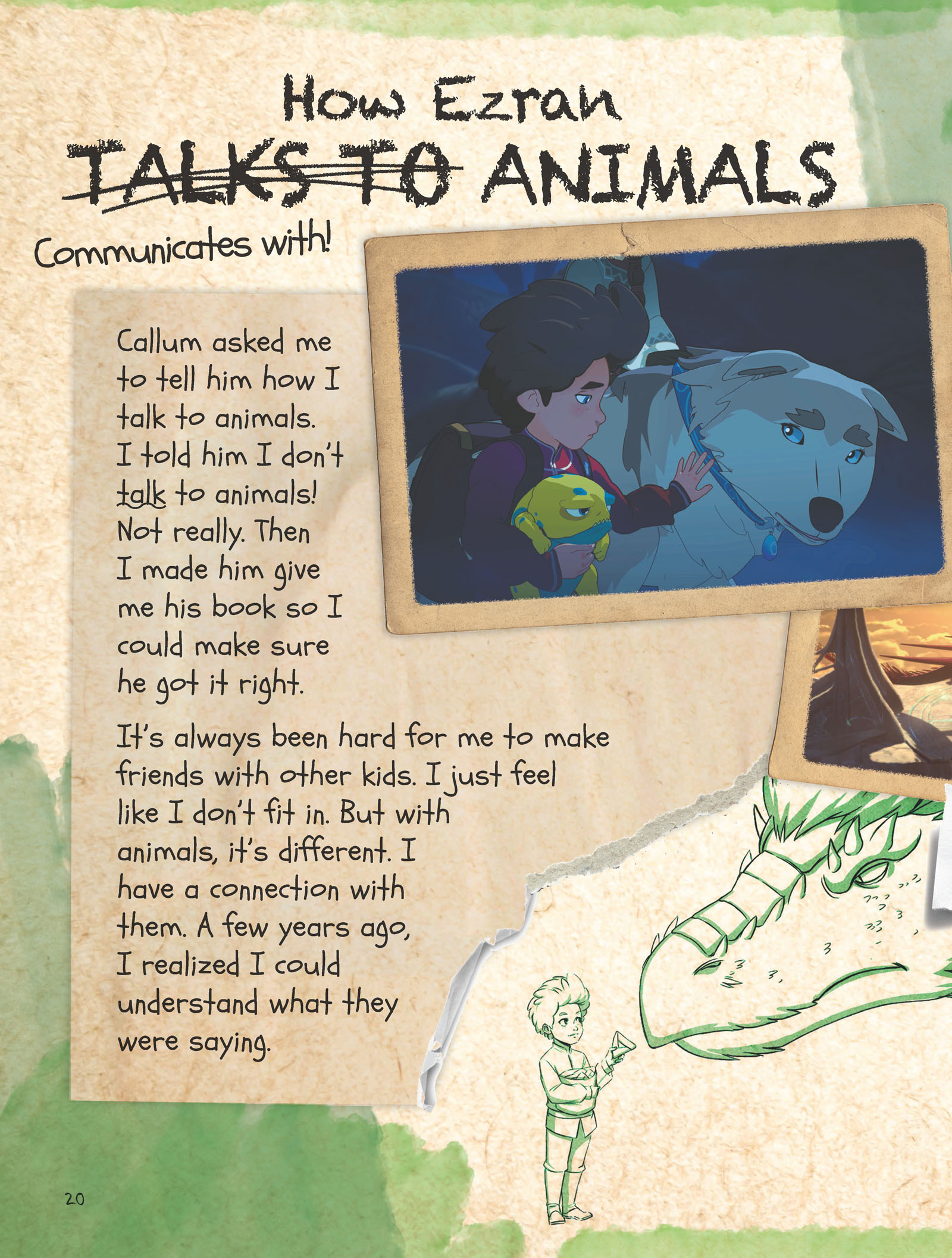 Callum's Spellbook: The Dragon Prince (2020): Chapter 1 - Page 22