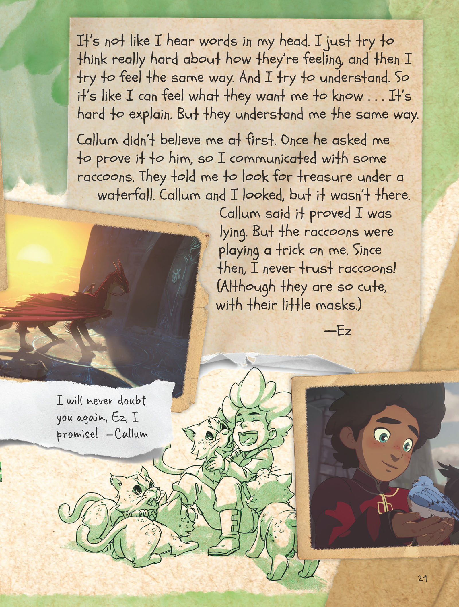 Callum's Spellbook: The Dragon Prince (2020): Chapter 1 - Page 23