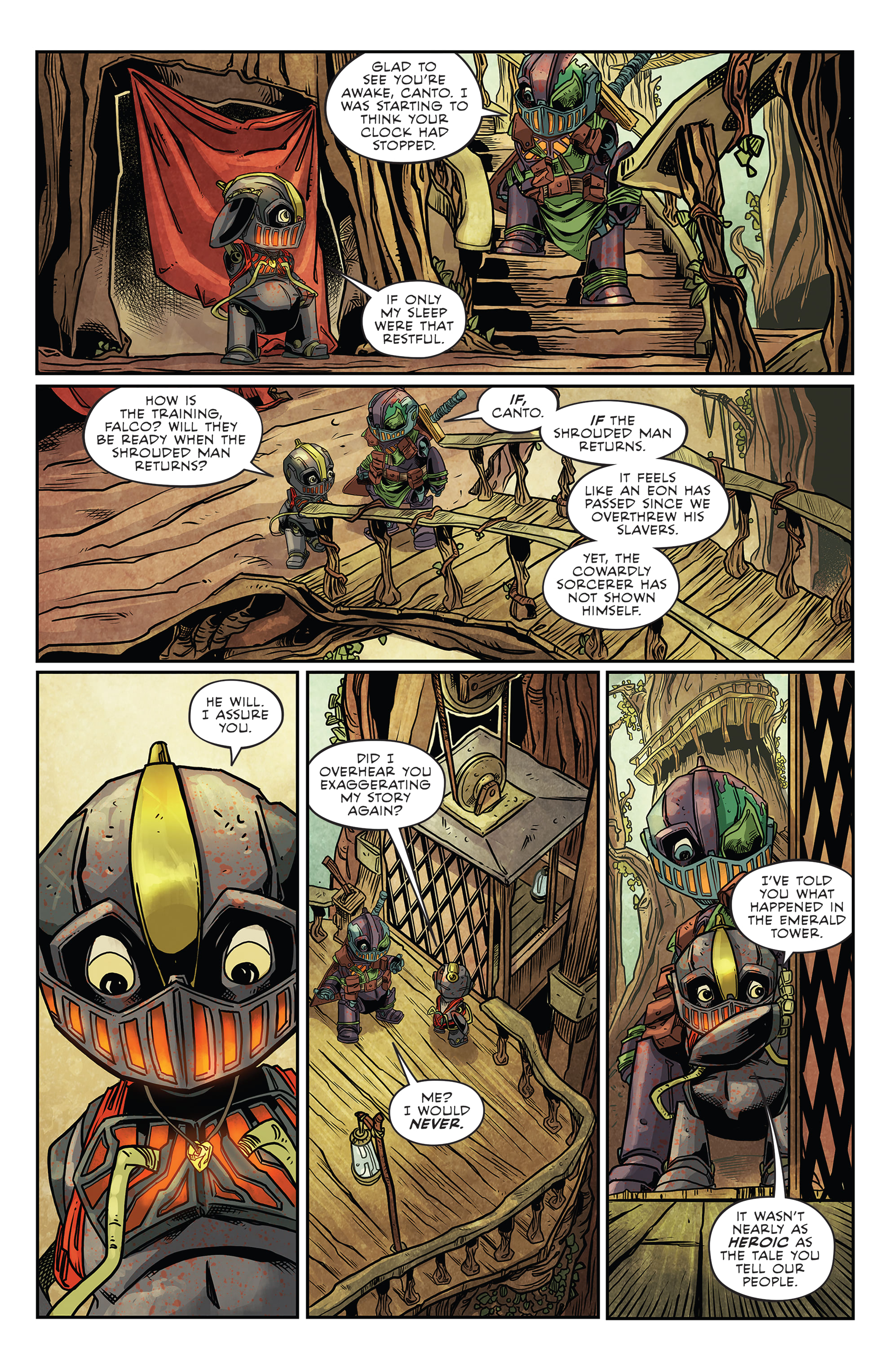 Canto II: The Hollow Men (2020): Chapter 1 - Page 8