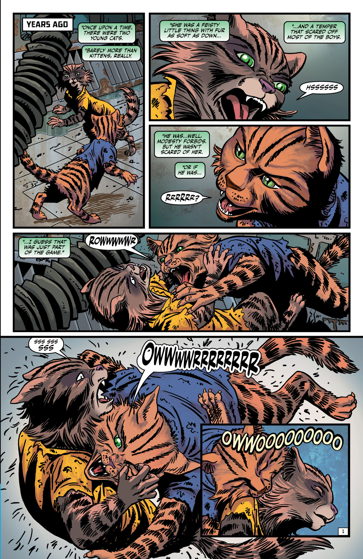 Captain Ginger: The Last Feeder (2023-): Chapter 1 - Page 3