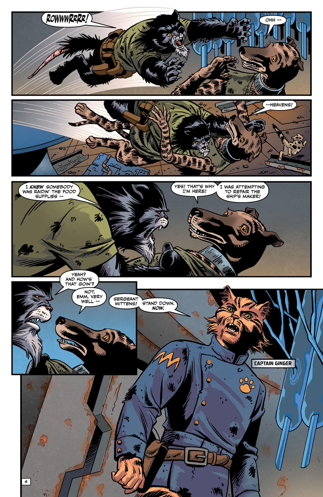 Captain Ginger: The Last Feeder (2023-): Chapter 1 - Page 6
