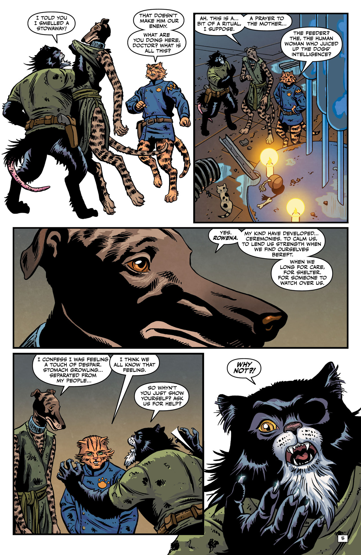 Captain Ginger: The Last Feeder (2023-): Chapter 1 - Page 7