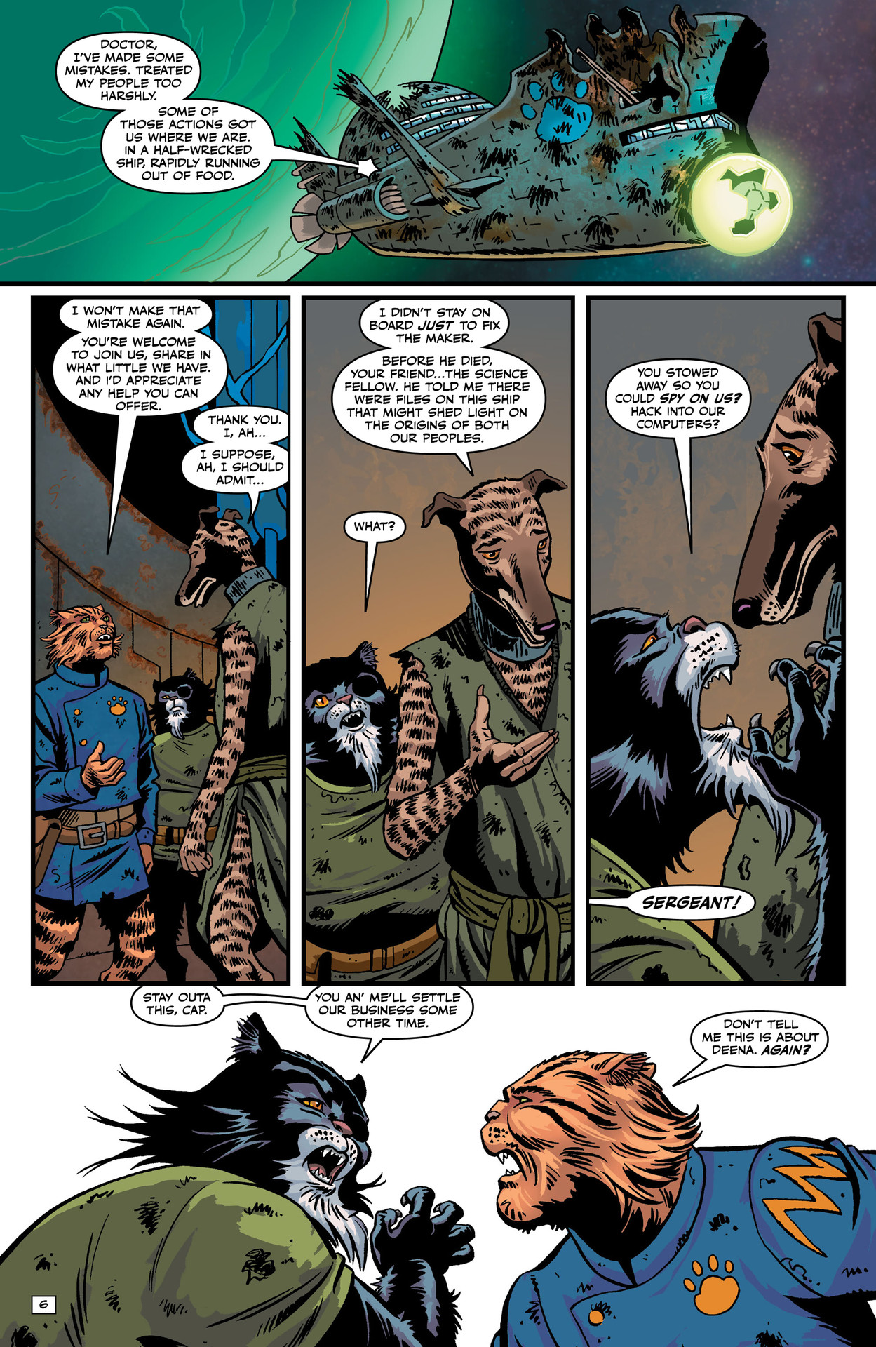 Captain Ginger: The Last Feeder (2023-): Chapter 1 - Page 8