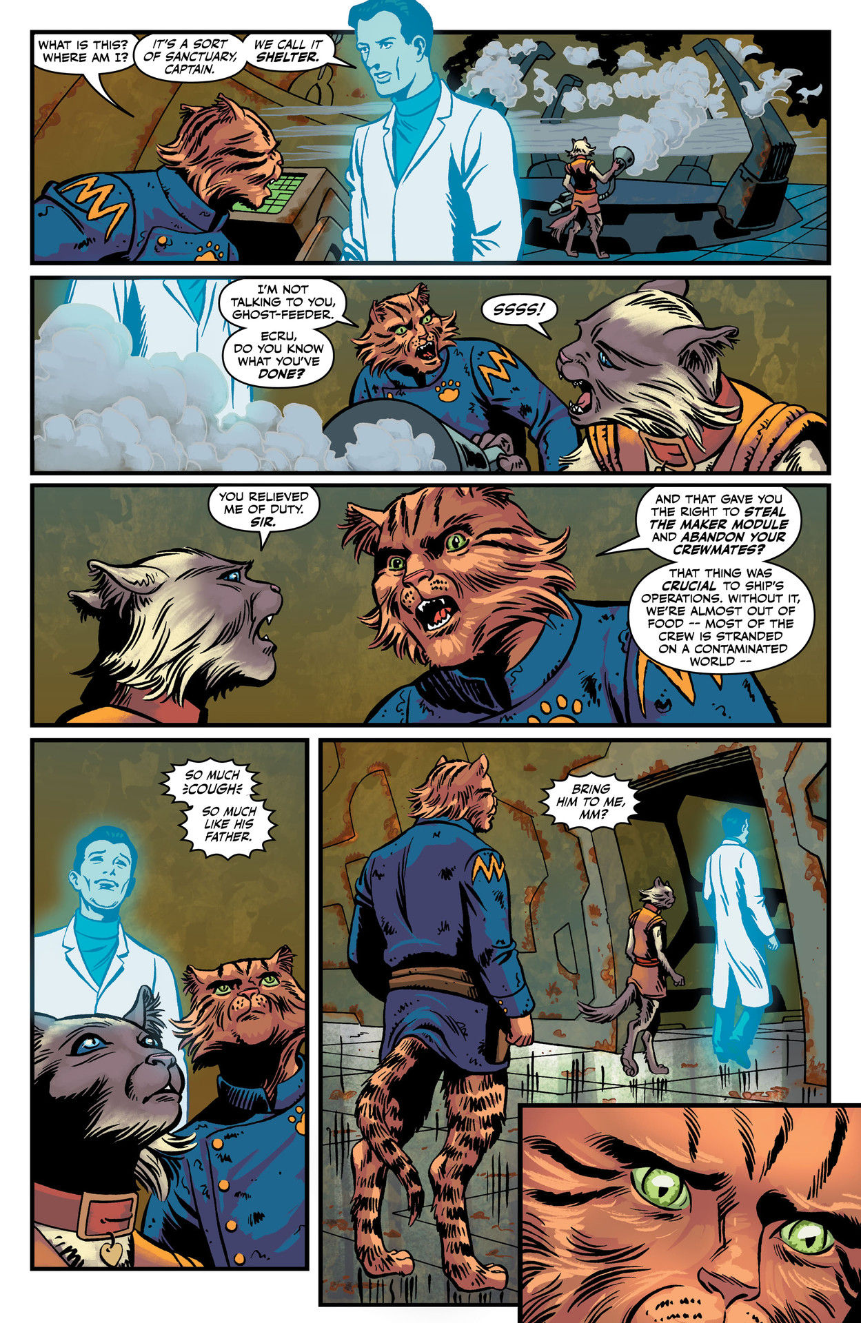 Captain Ginger: The Last Feeder (2023-): Chapter 1 - Page 11