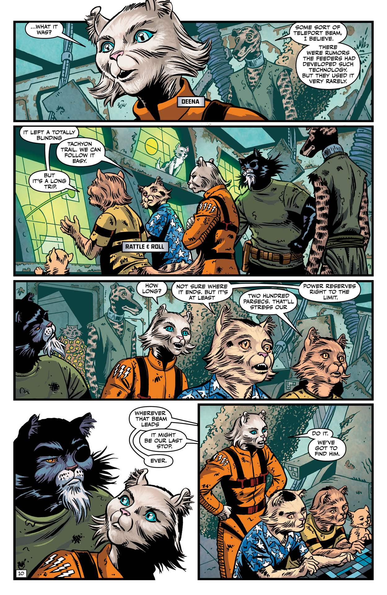 Captain Ginger: The Last Feeder (2023-): Chapter 1 - Page 12