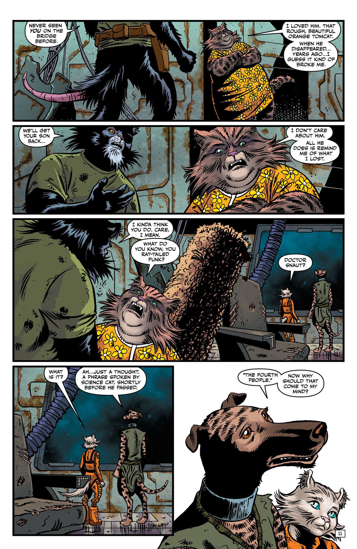 Captain Ginger: The Last Feeder (2023-): Chapter 1 - Page 13
