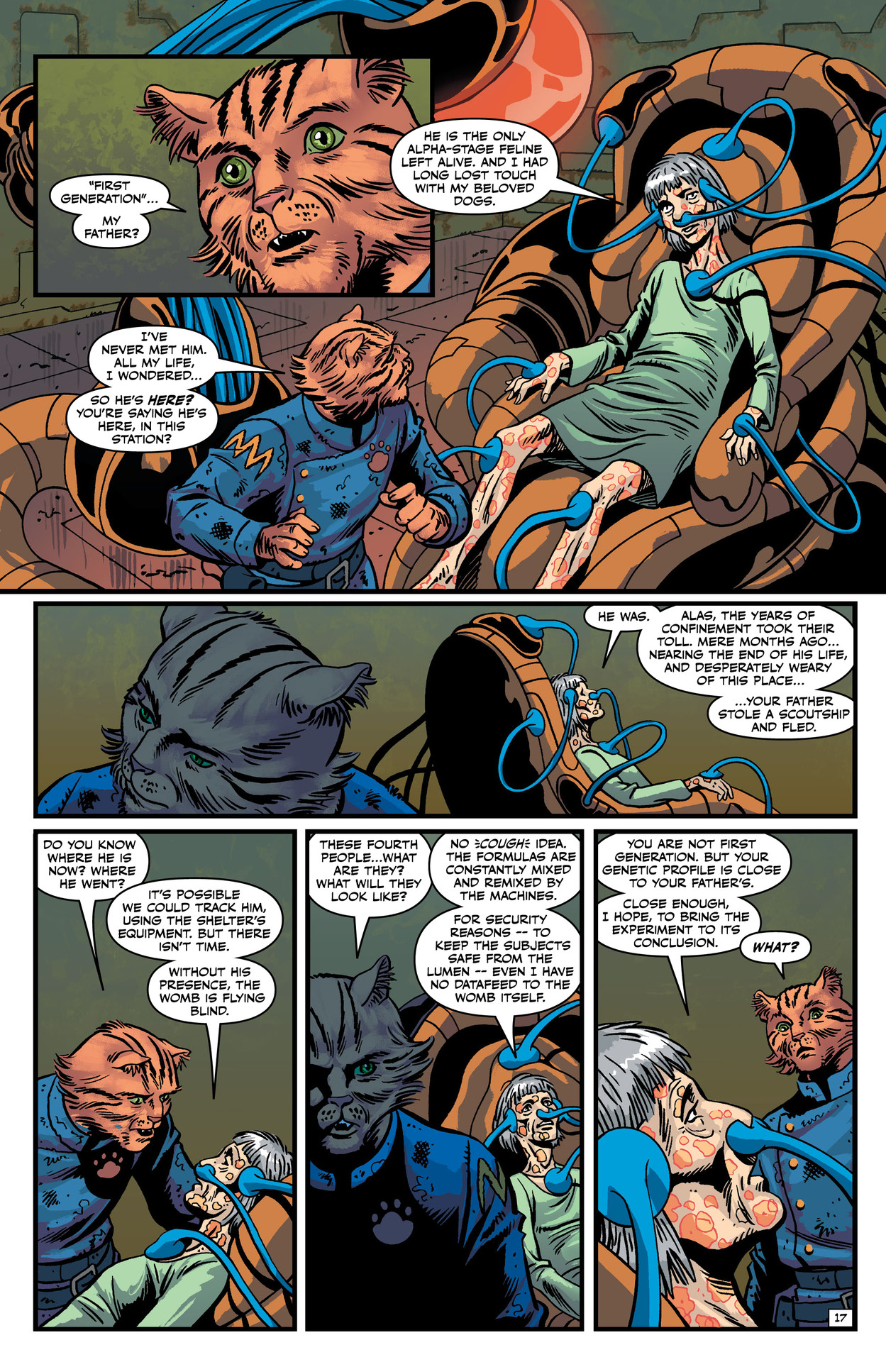 Captain Ginger: The Last Feeder (2023-): Chapter 1 - Page 18