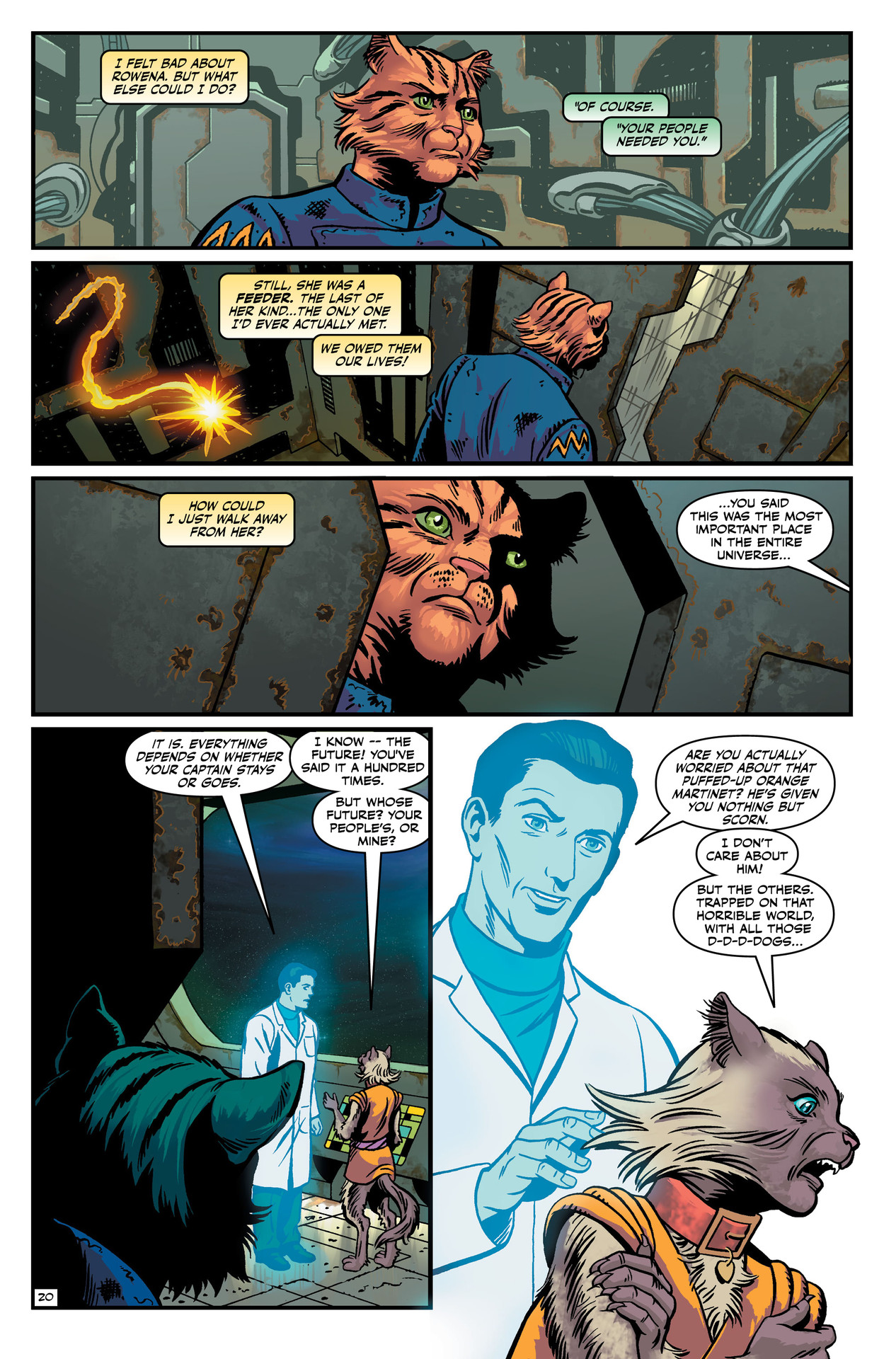 Captain Ginger: The Last Feeder (2023-): Chapter 1 - Page 21
